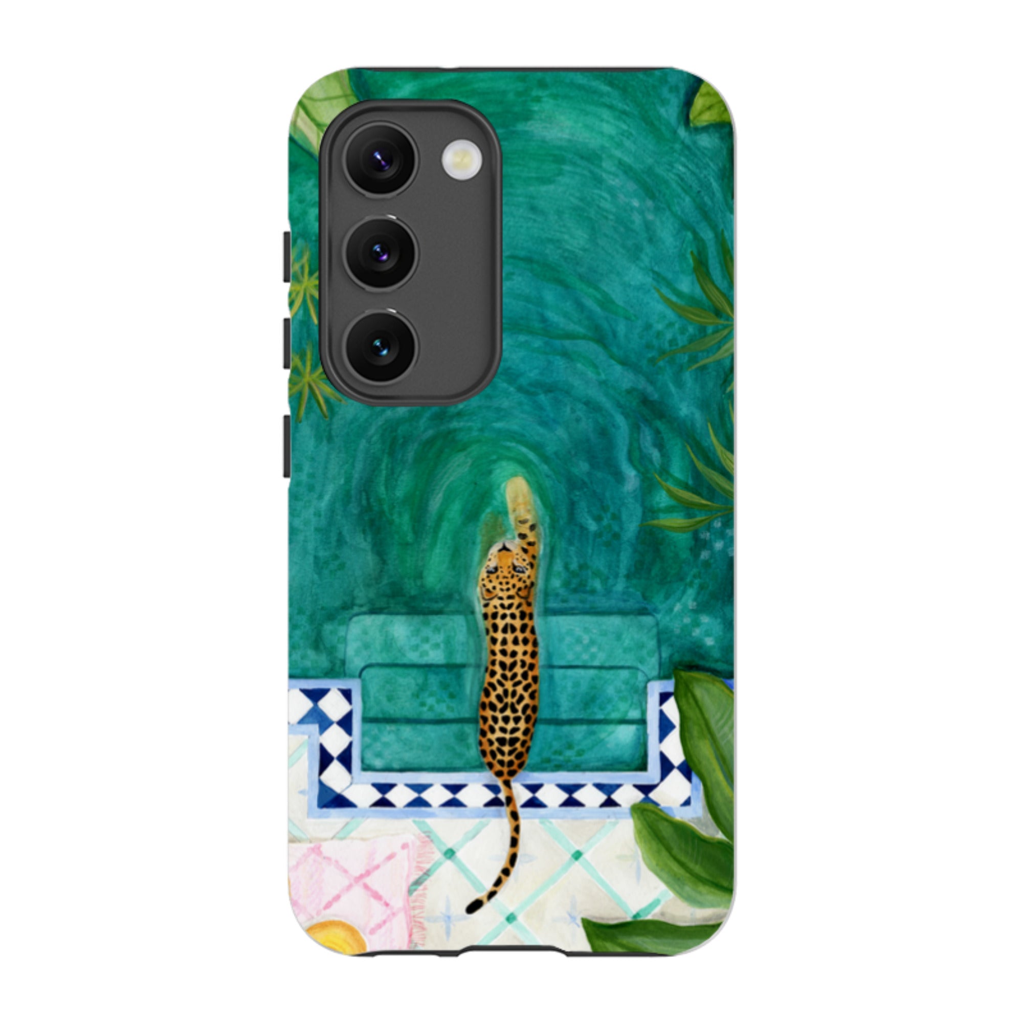 Samsung Tough Case - Riad Tiger By Bex Parkin