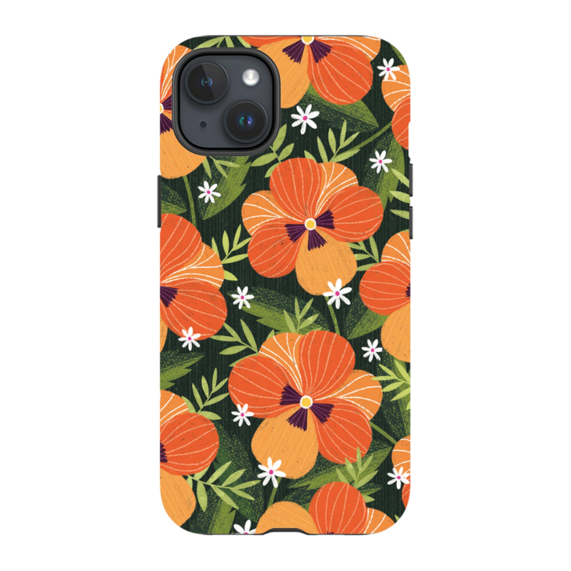 iPhone Tough Case - Pensees II By Ali Brookes