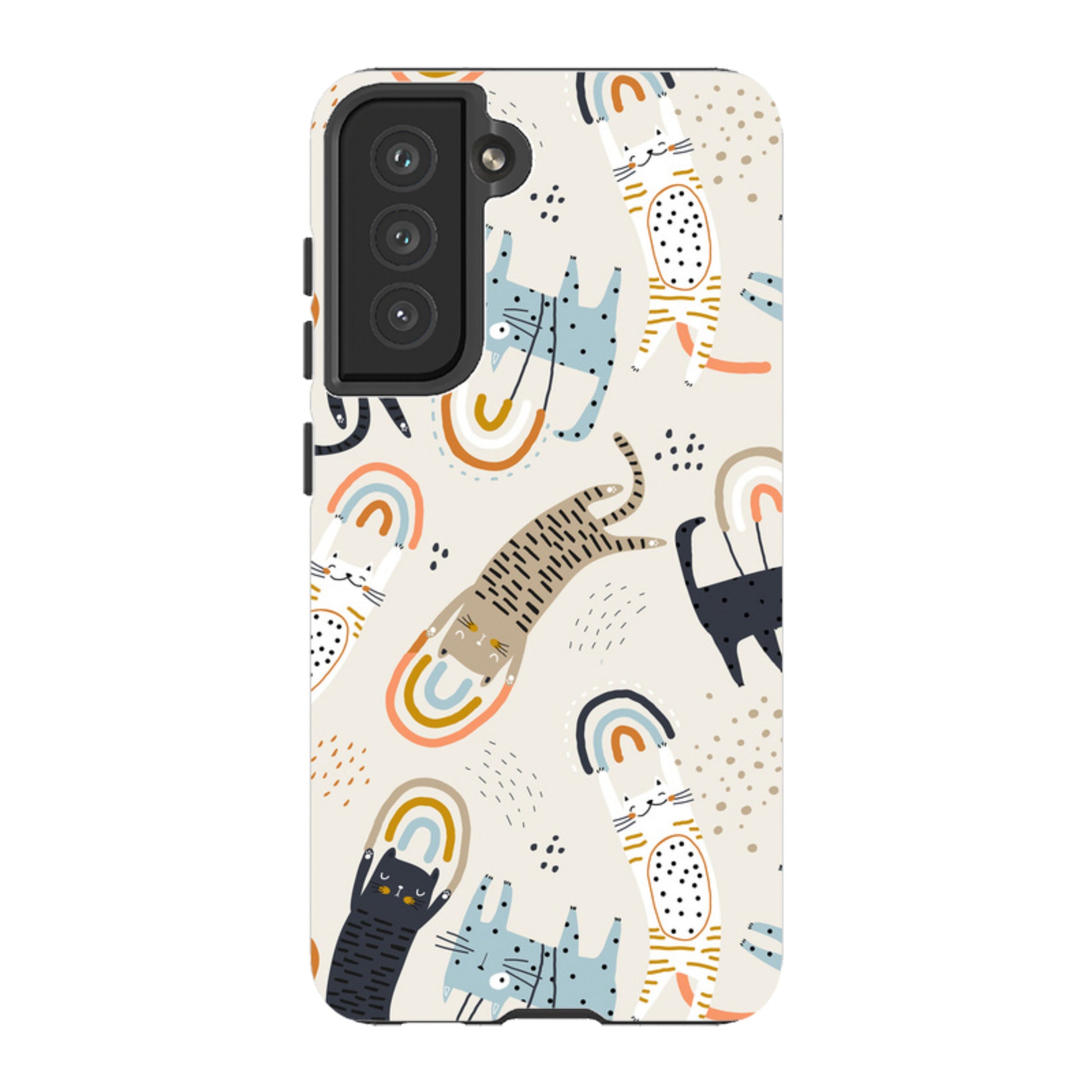 Samsung Tough Case - Rainbow Cats