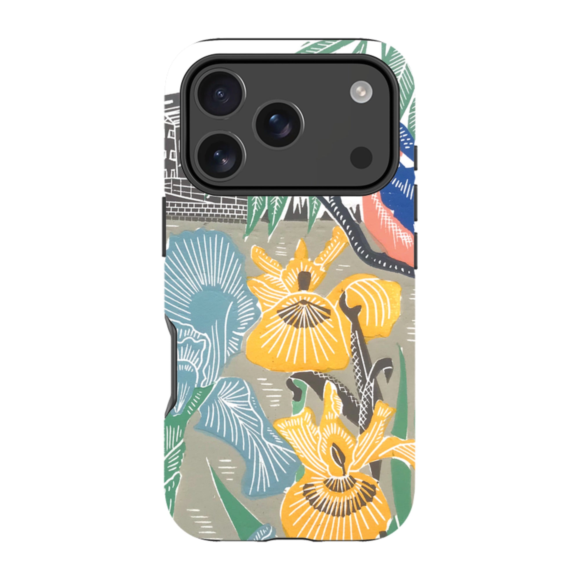 iPhone Tough Case - Kingfisher At The Mill By Kate Heiss
