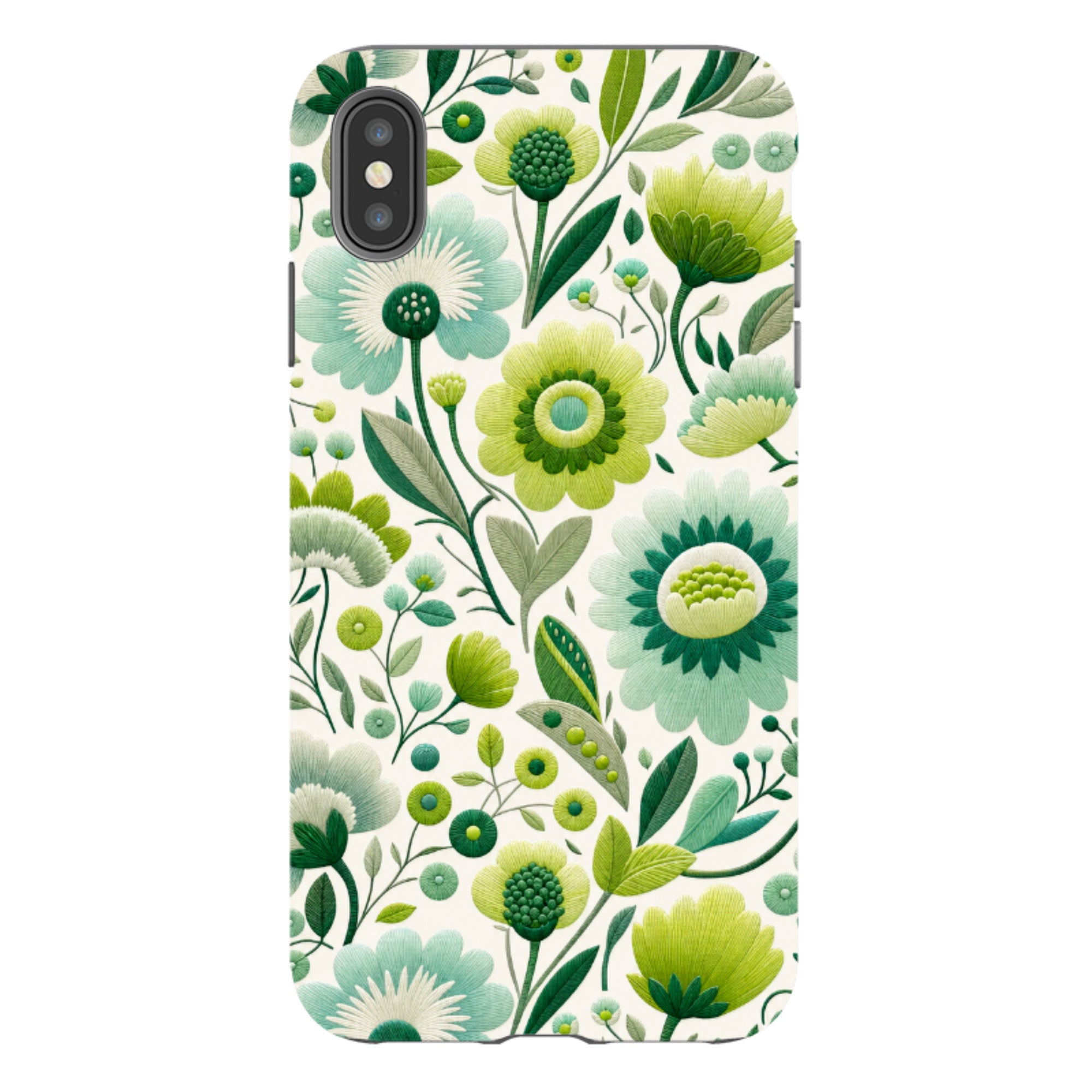 iPhone Tough Case - Folk Art Floral