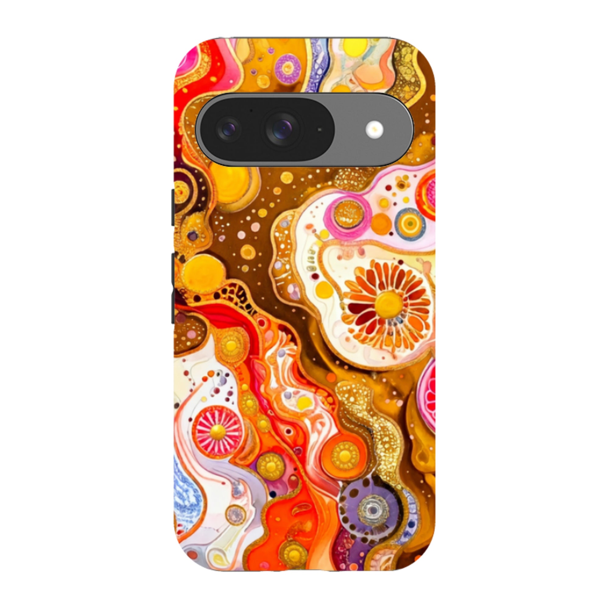 Google Tough Case - Fire Marble