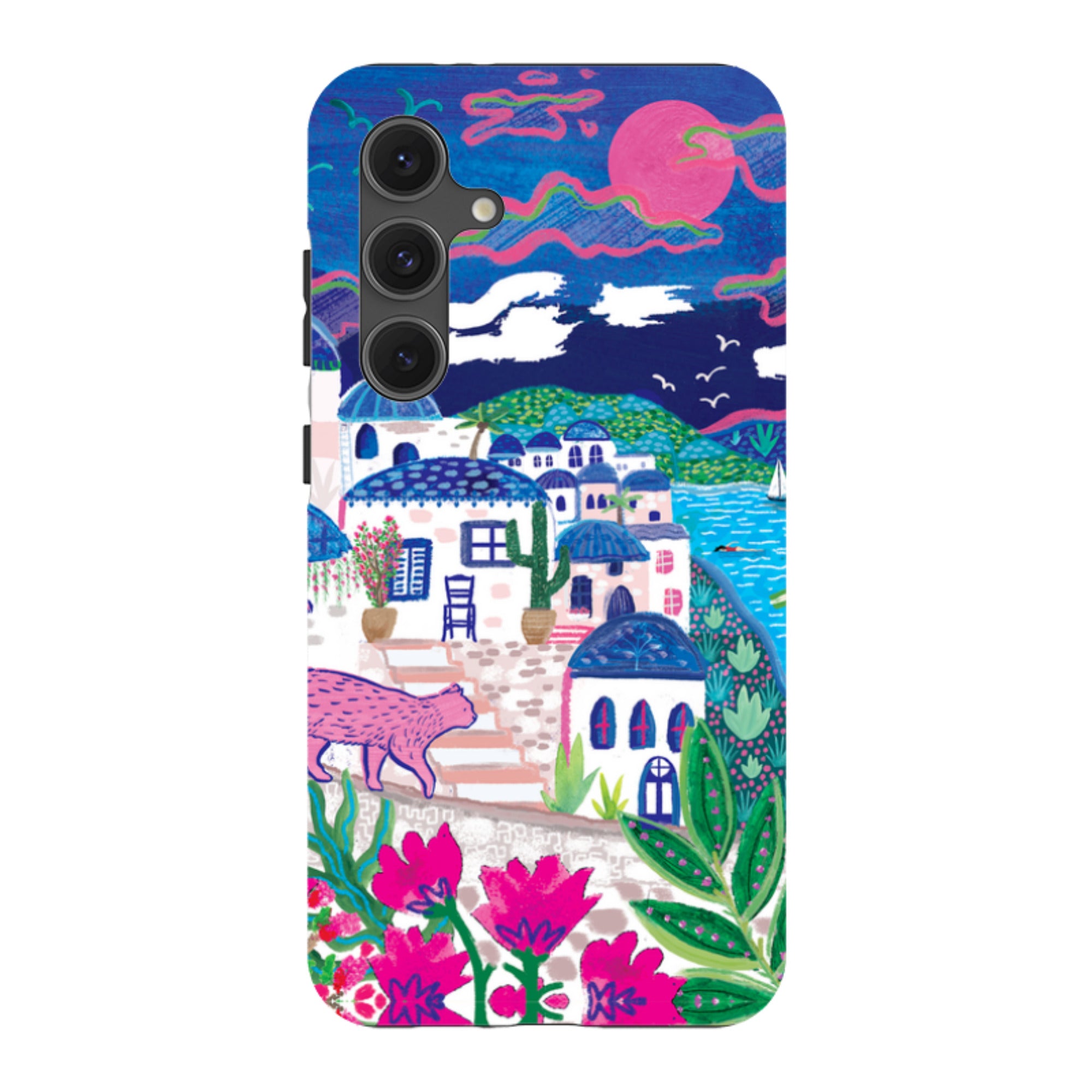 Samsung Tough  Case - Sapphire Seas III By Emma Frances Grant