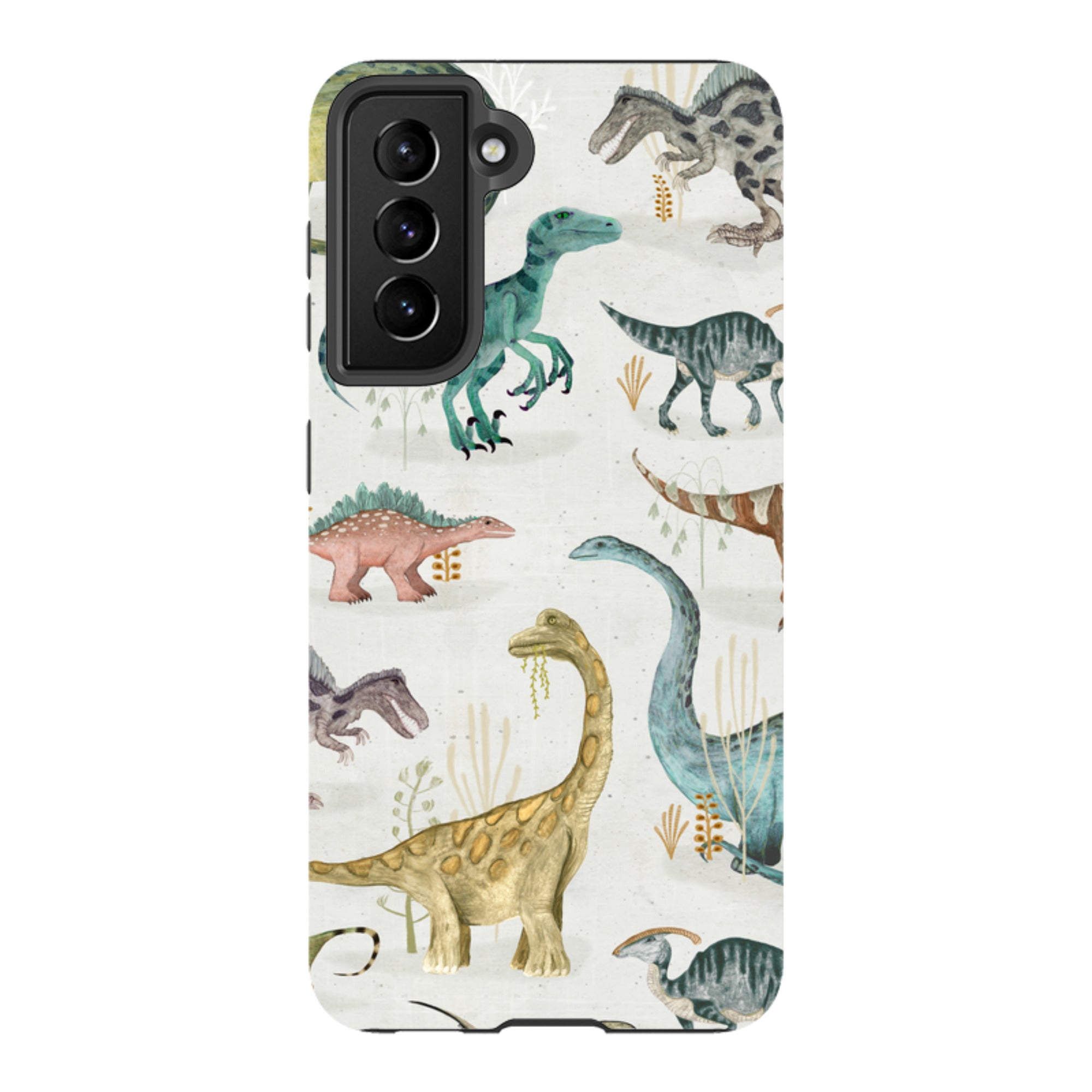 Samsung Tough Case - Dinosaur Pastel By Katherine Quinn
