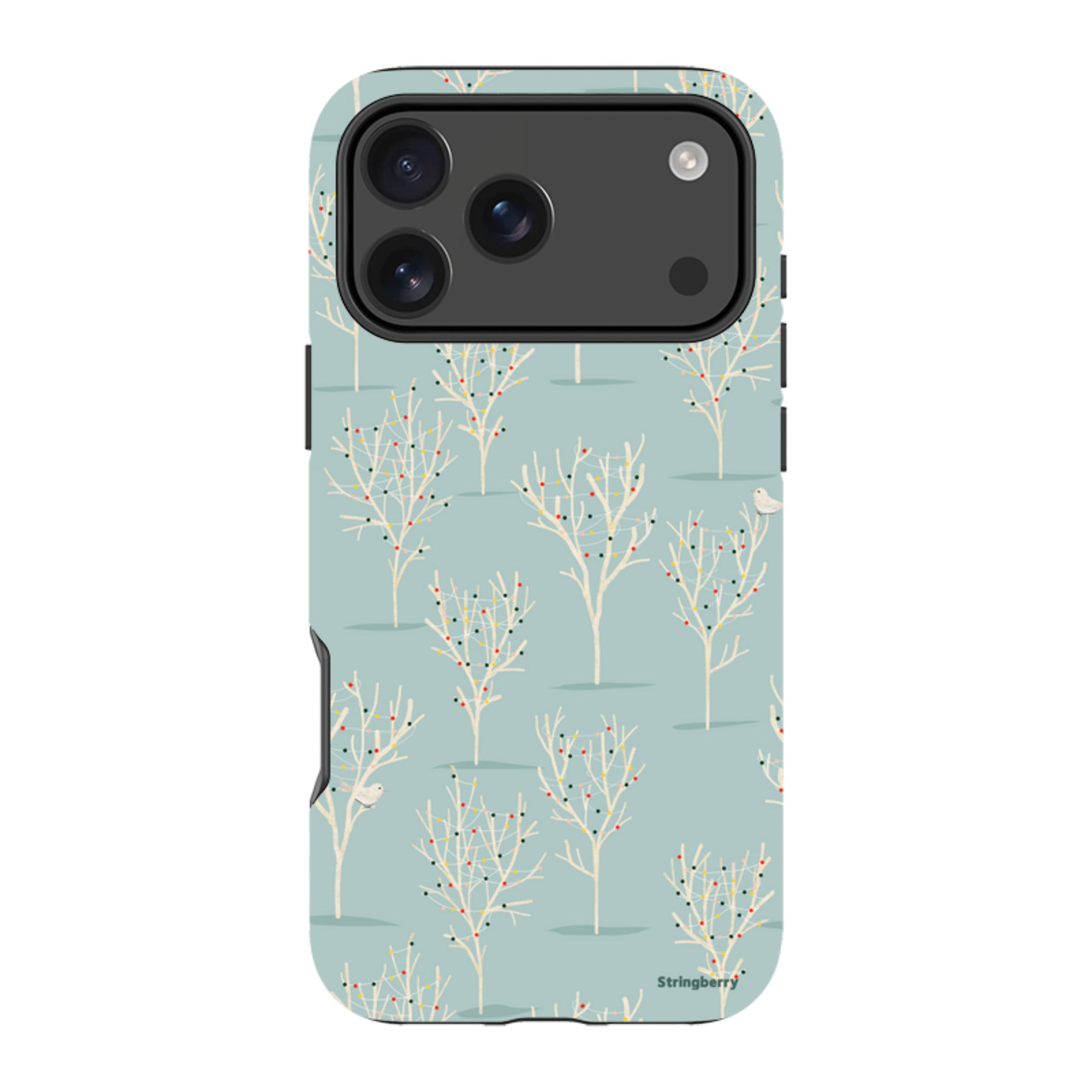 iPhone Tough Case - Winter Forest By Katherine Quinn