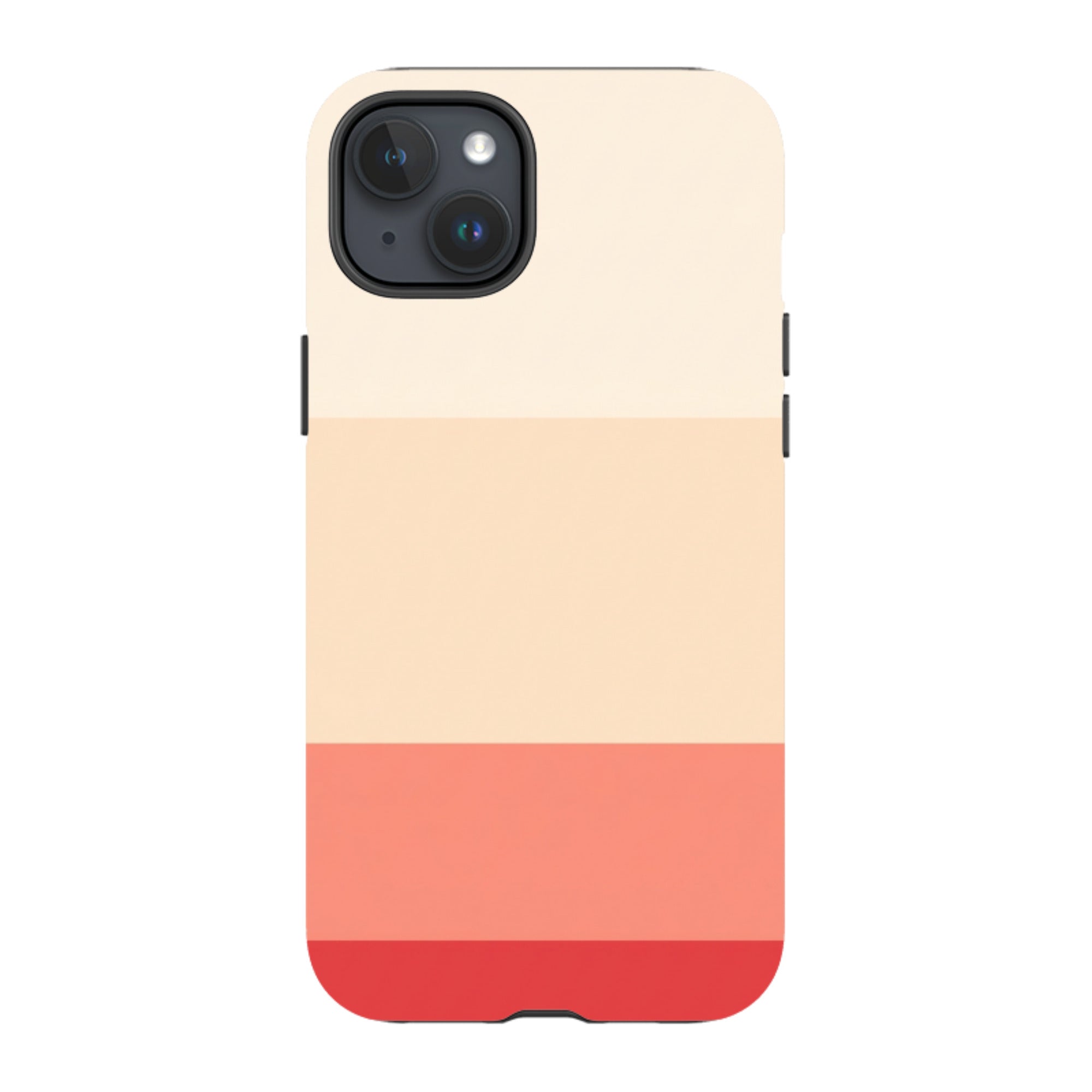 iPhone Tough Case - Crimson Red Gradient
