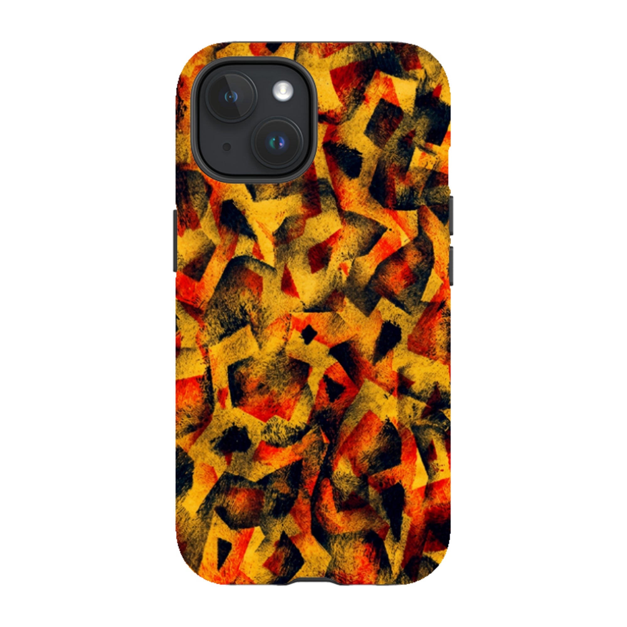 iPhone MagSafe Tough Case - Abstract Cubism