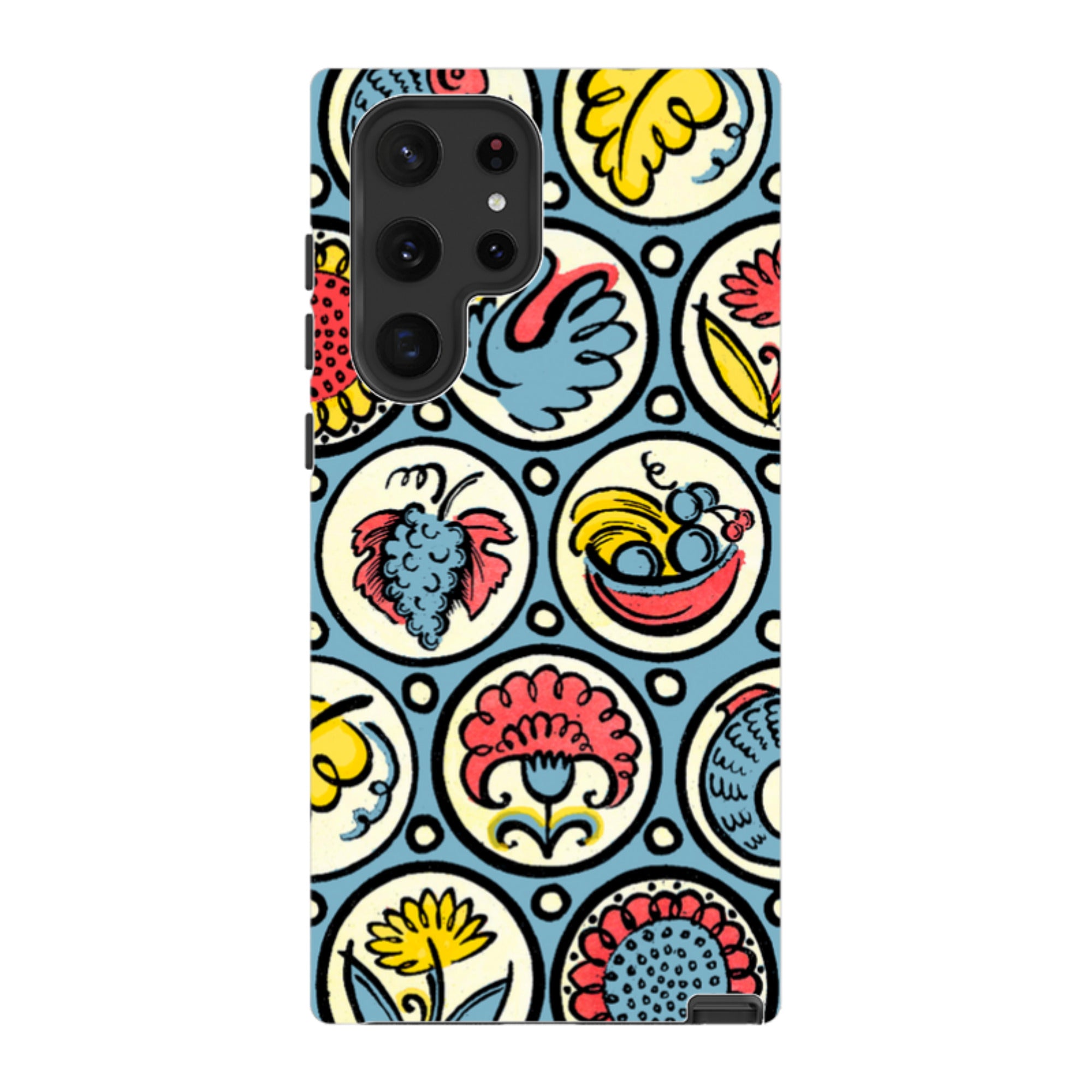 Samsung Tough Case - Birds, Fish And Fruit By Cressida Bell