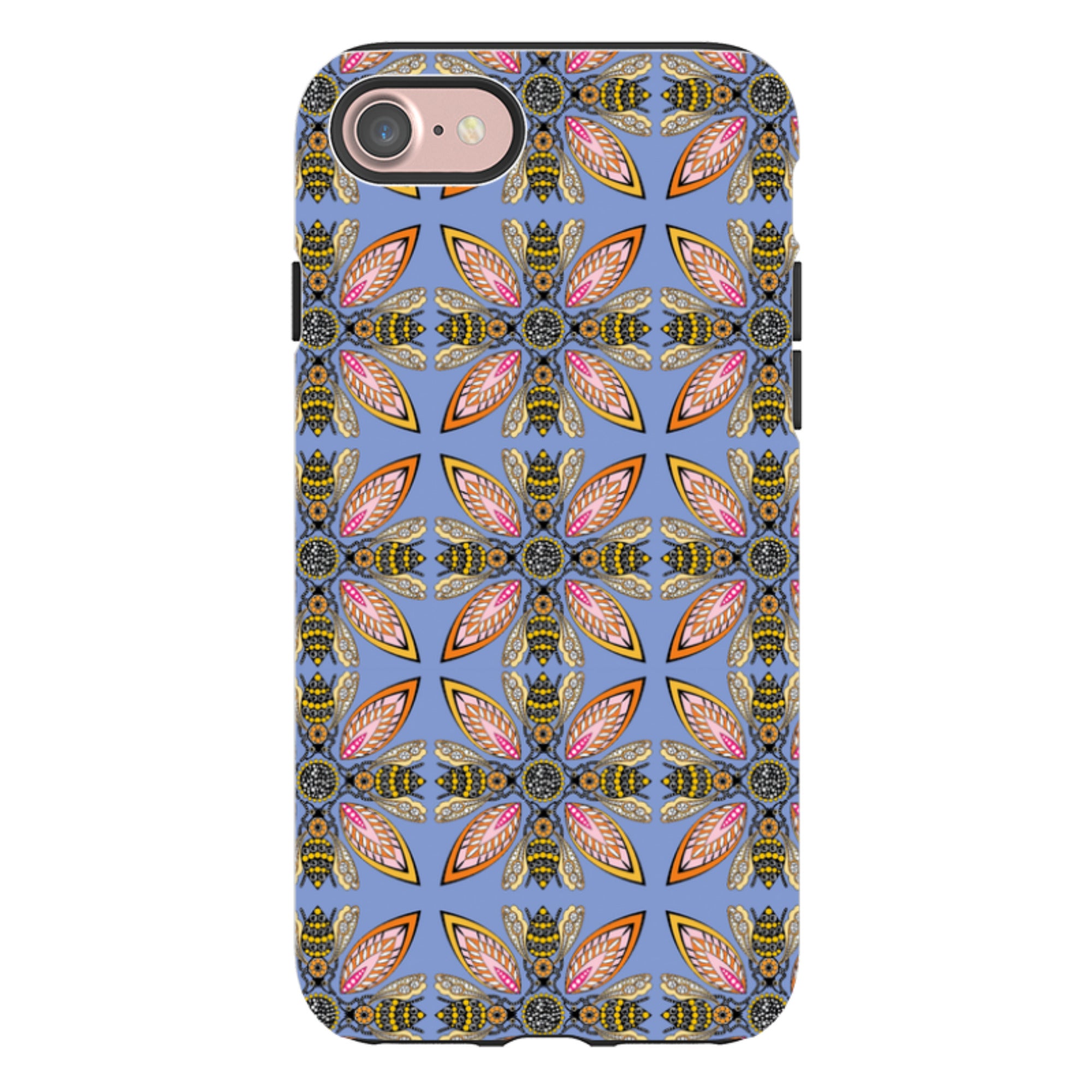 iPhone Tough Case - Bees By Patternistas