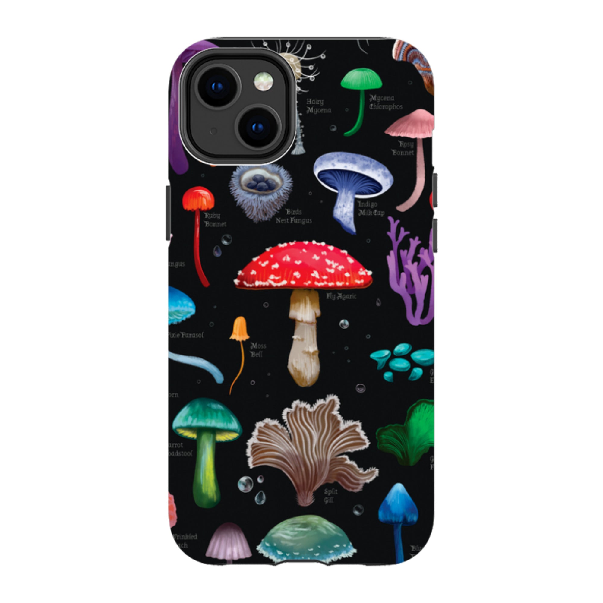 iPhone MagSafe Tough Case - Mushrooms By Anna Stead