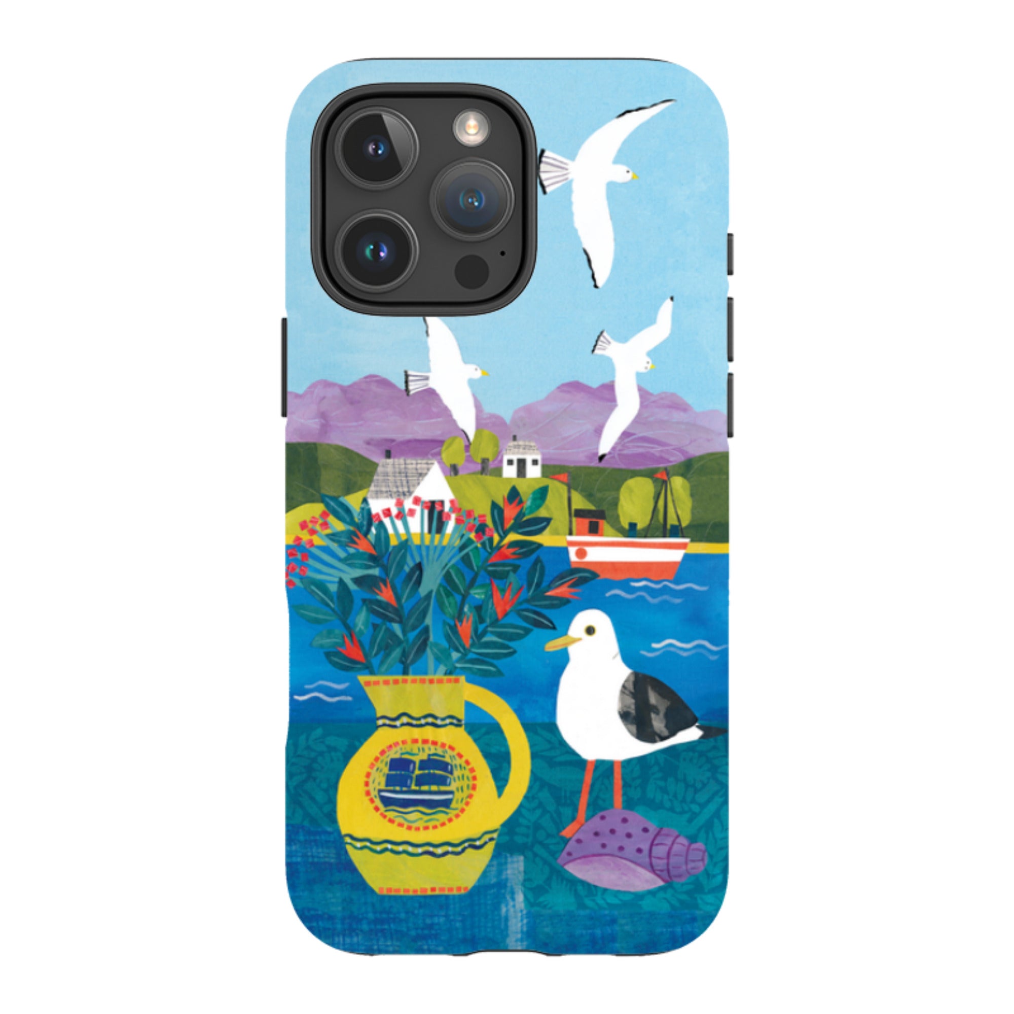 iPhone MagSafe Tough Case - Seagulls By Tracey English