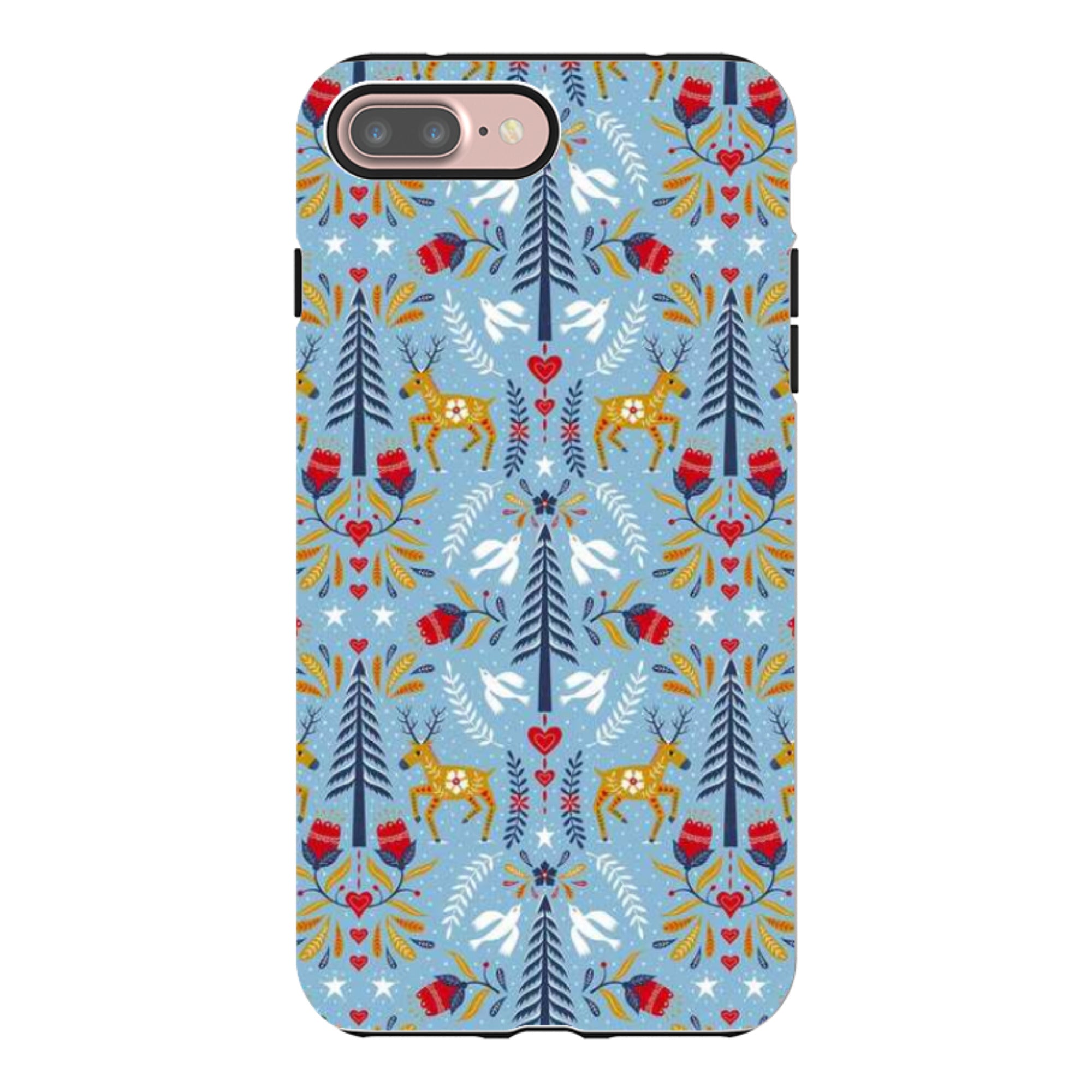 iPhone Tough Case - Xmas Pattern By Suzy Taylor