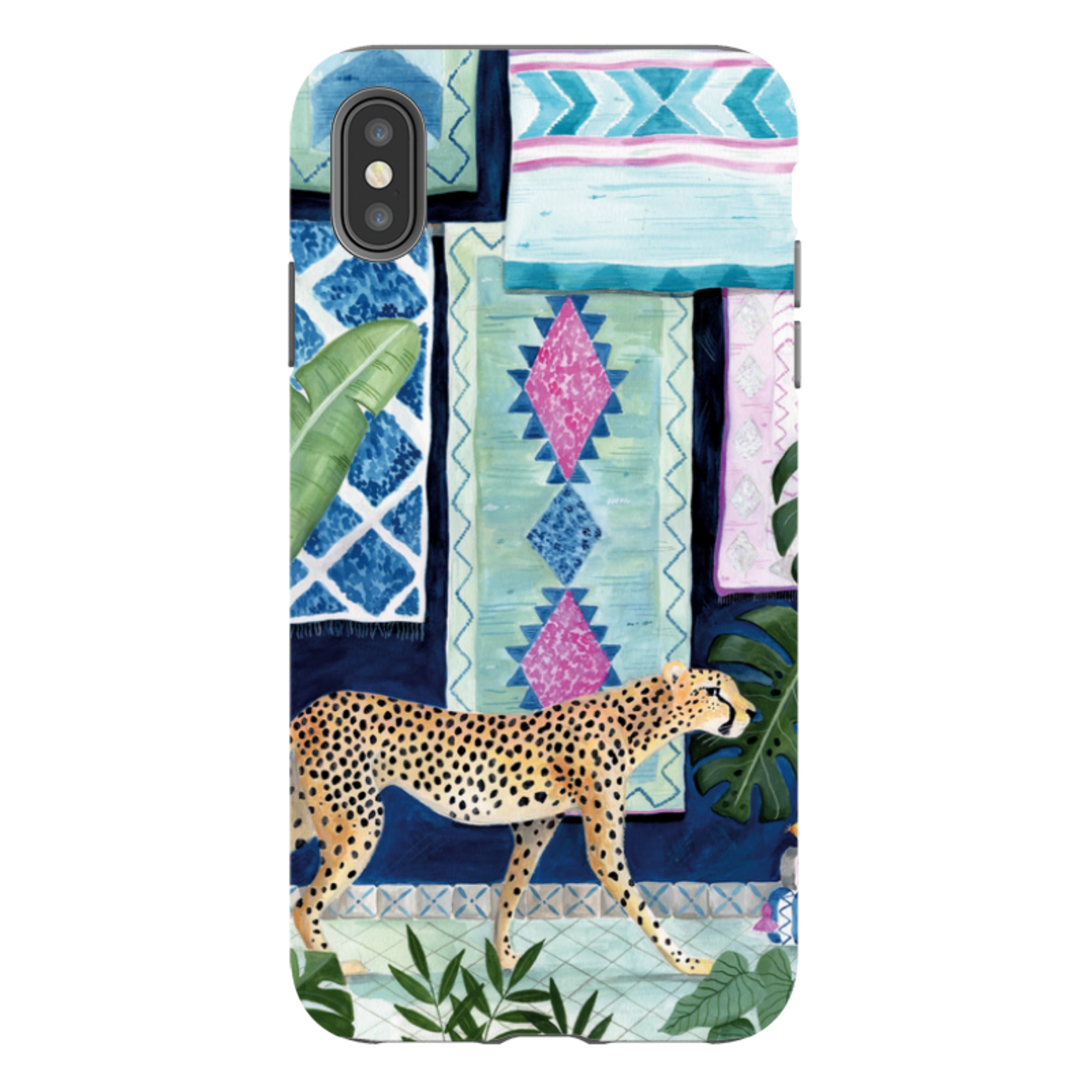 iPhone Tough Case - Morocco Cheetah By Bex Parkin