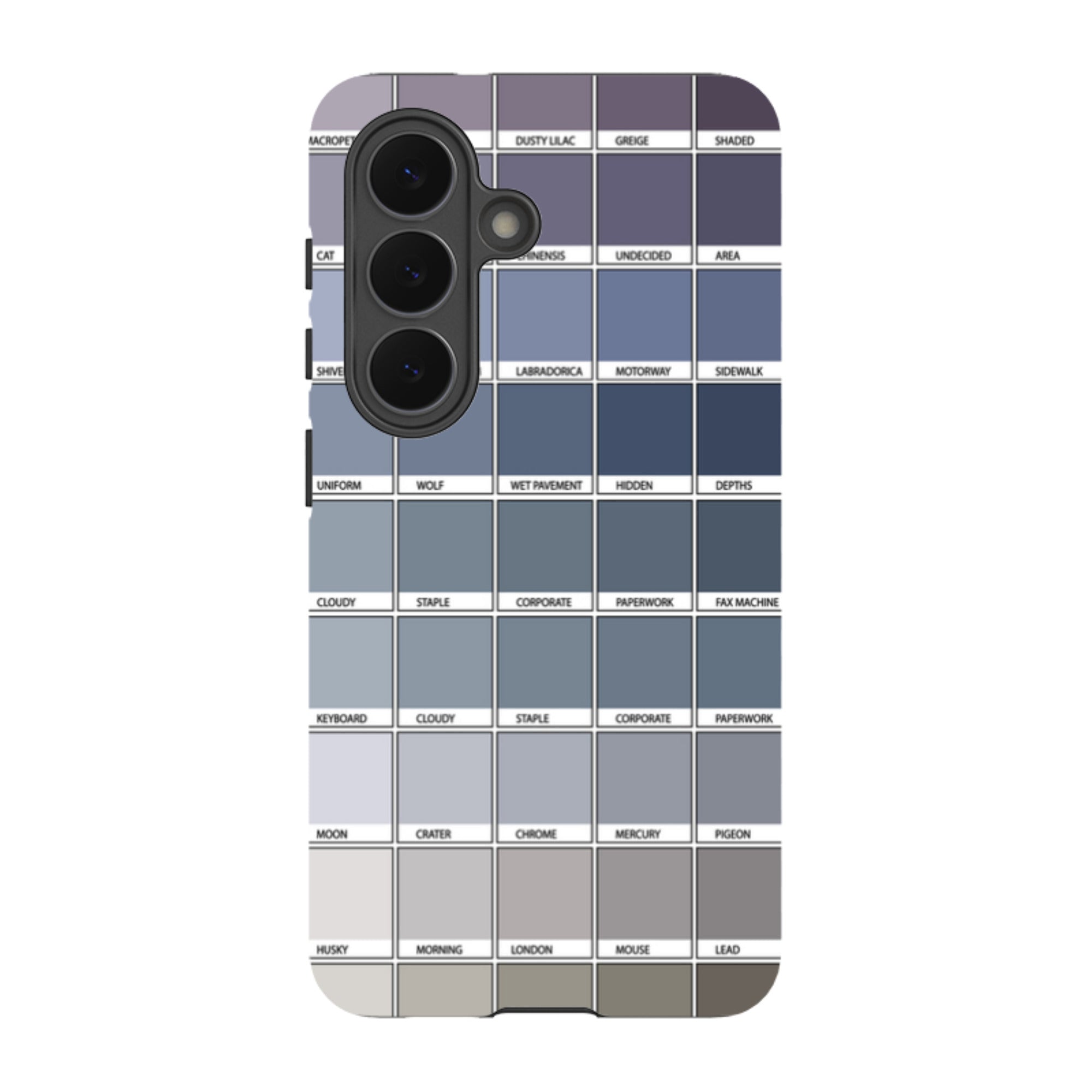 Samsung Tough Case - Grey Chromology By Kitty Joseph