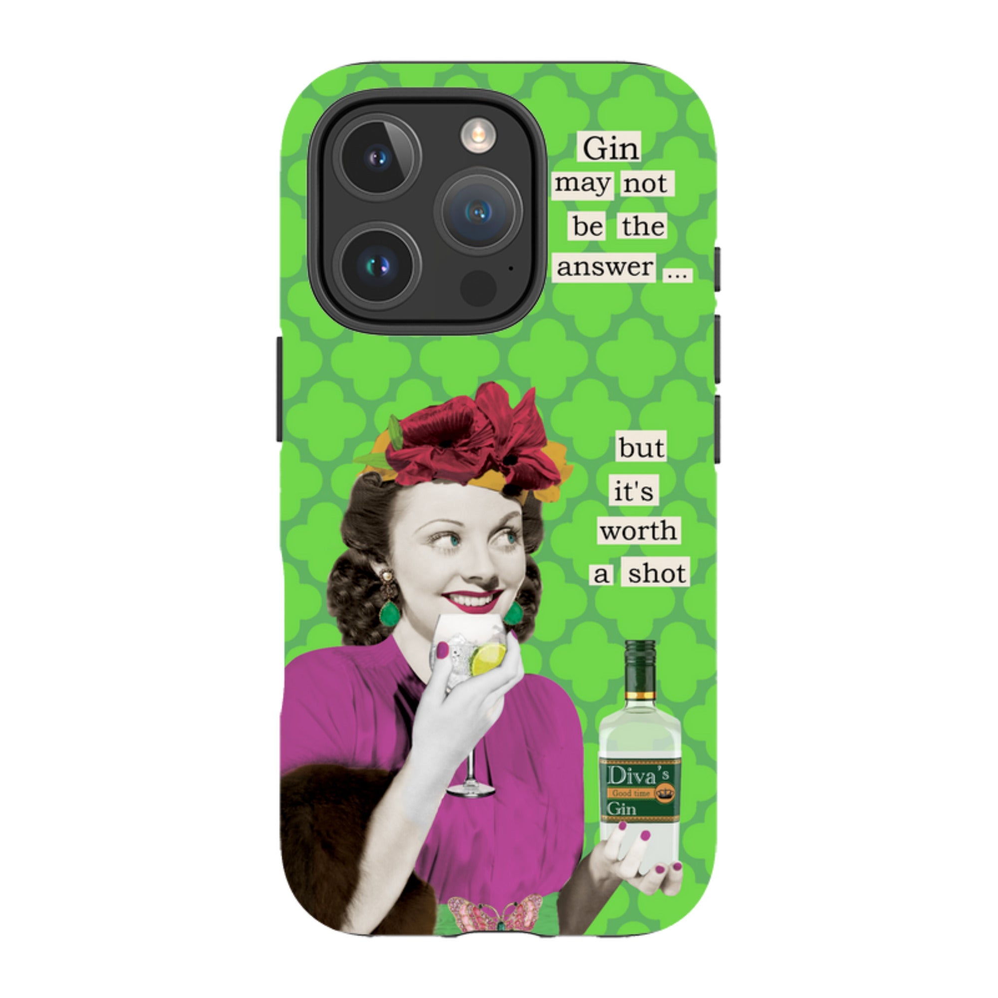iPhone MagSafe Tough Case - Gin By Clare Jordan