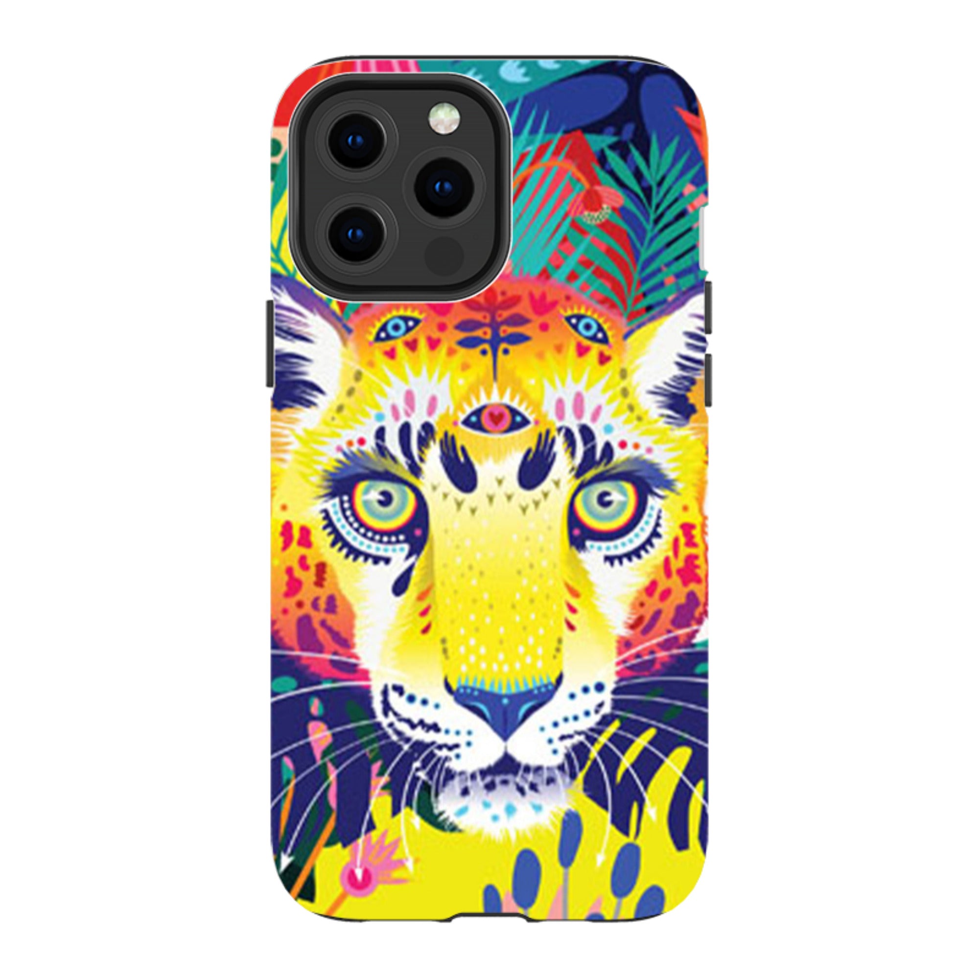 iPhone Tough Case - Leopard By Mia Underwood