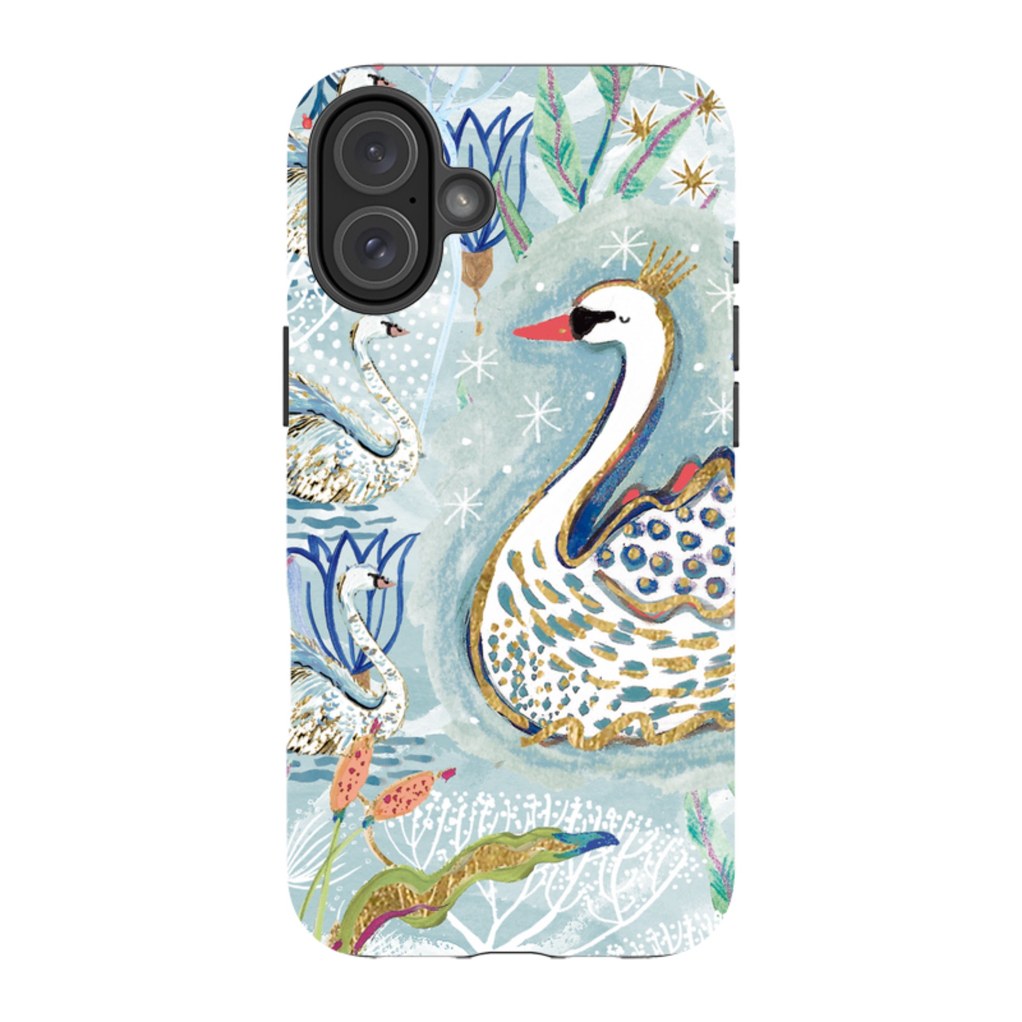 iPhone Tough Case - Seven Swans II By Emma Frances Grant