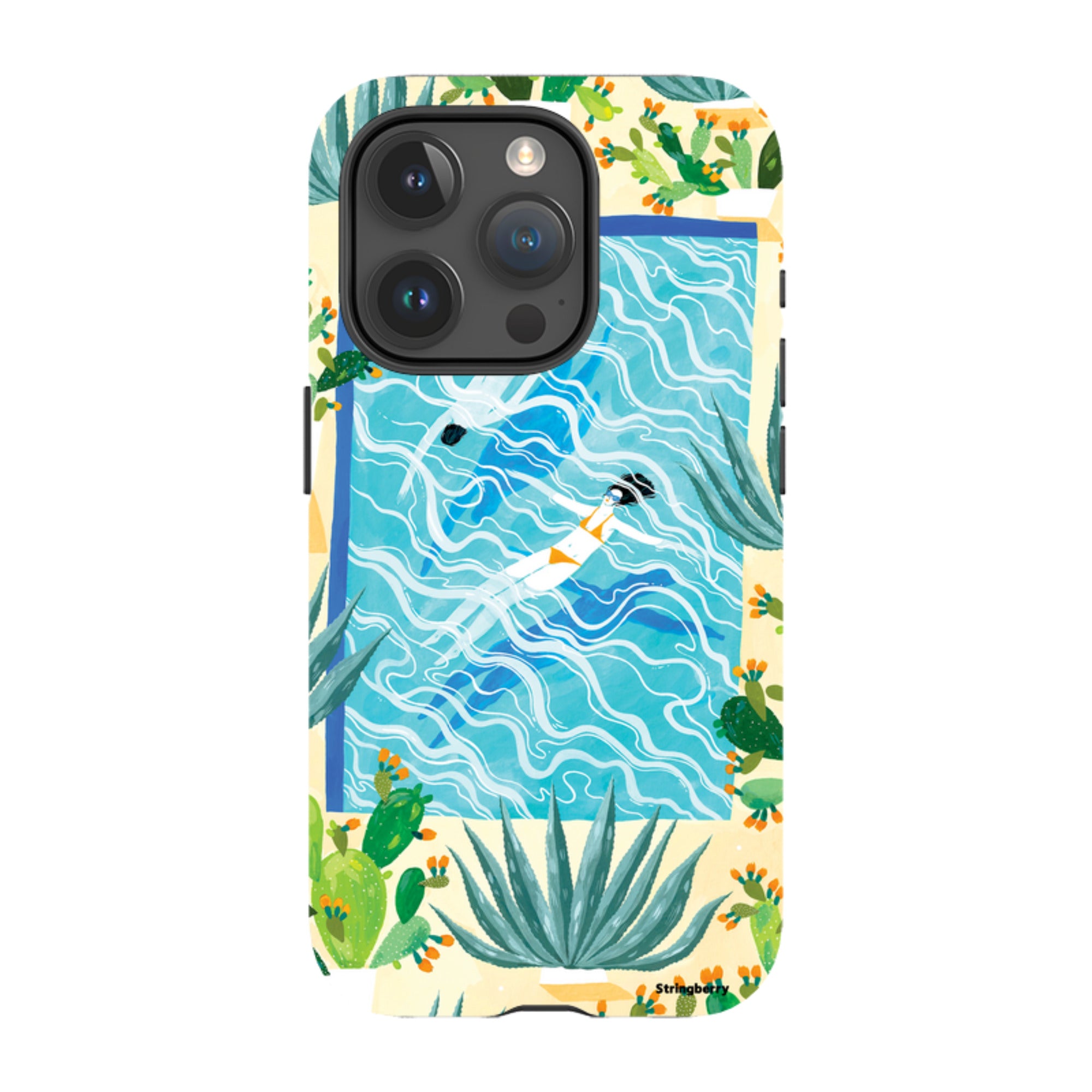 iPhone Tough Case - La Piscina By Madalina Andronic