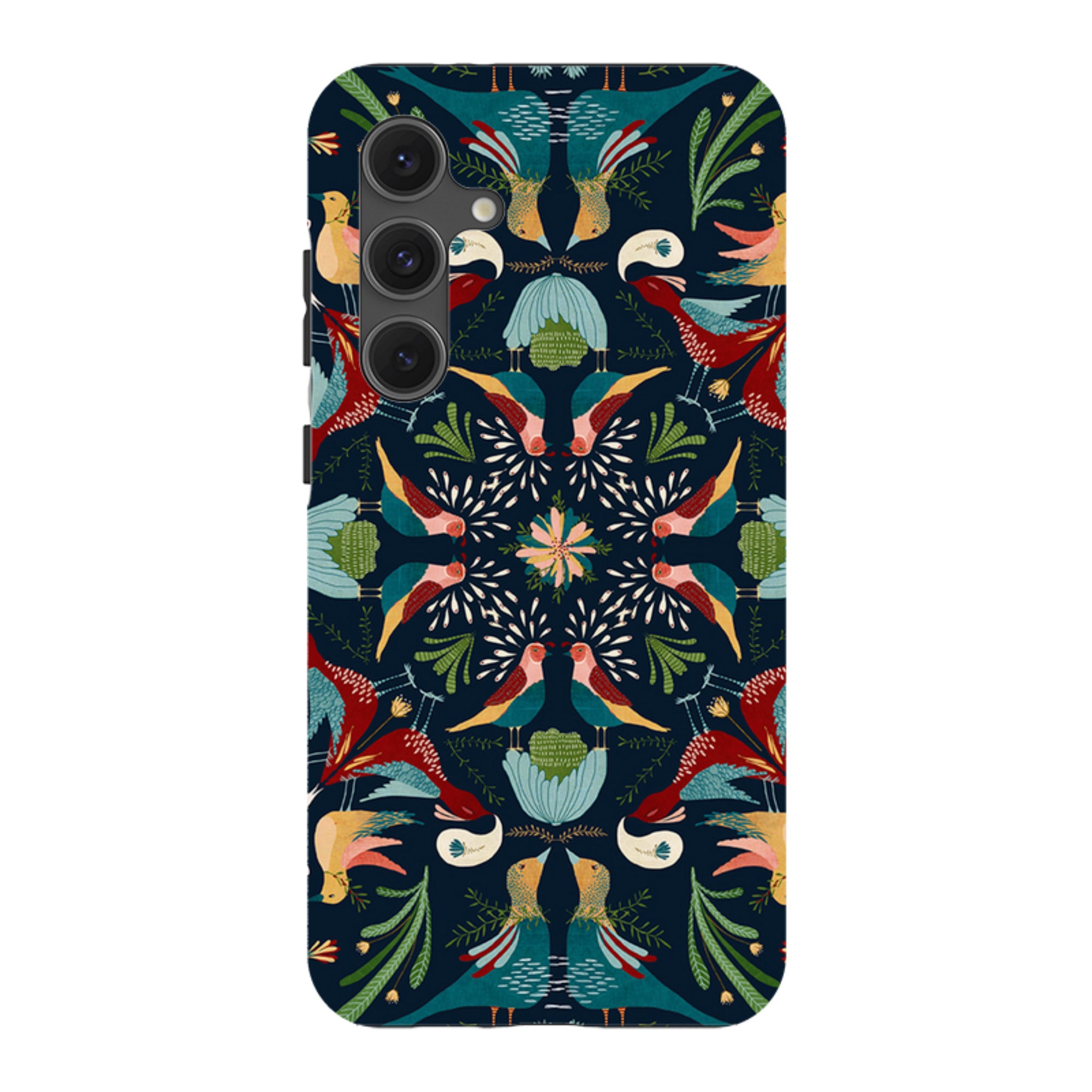 Samsung Tough Case - Navy Hanky By Katherine Quinn