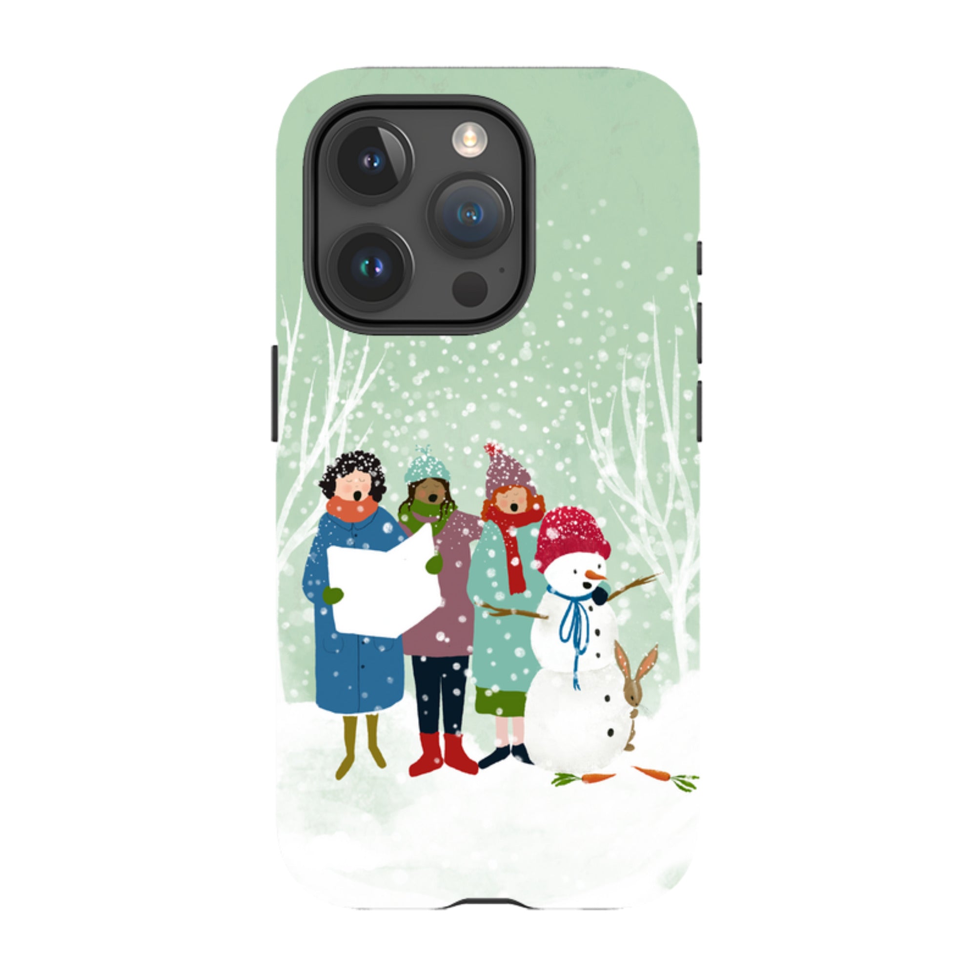 iPhone Tough Case - Card Singers 3 By Katherine Quinn