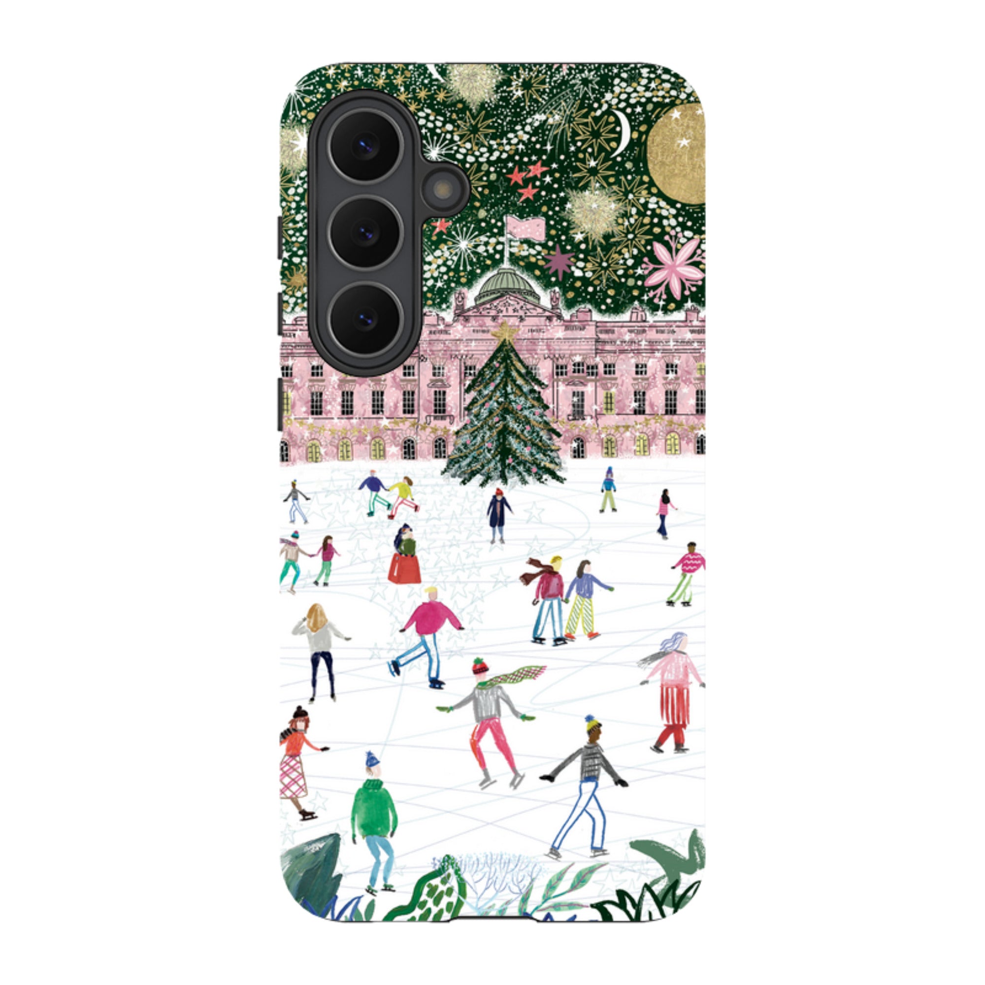 Samsung Tough Case - Skating At Somerset House By Emma Frances Grant