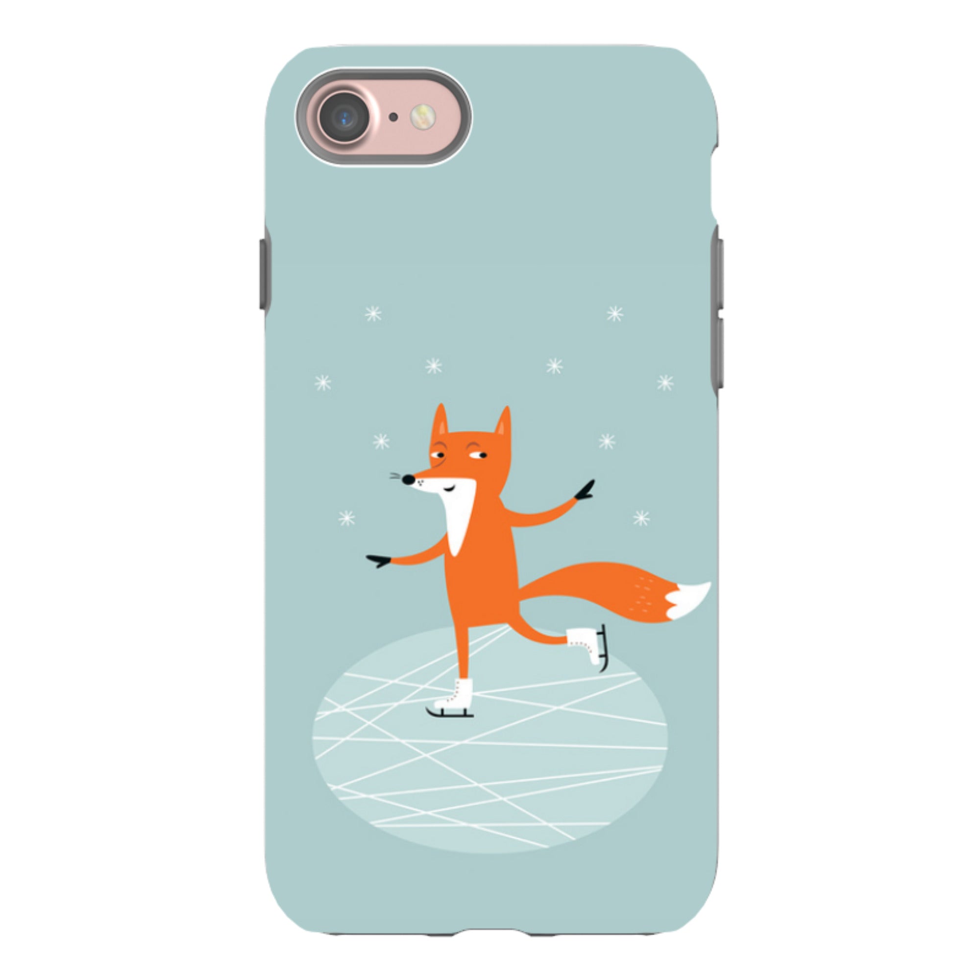 iPhone Tough Case - Icy Foxy
