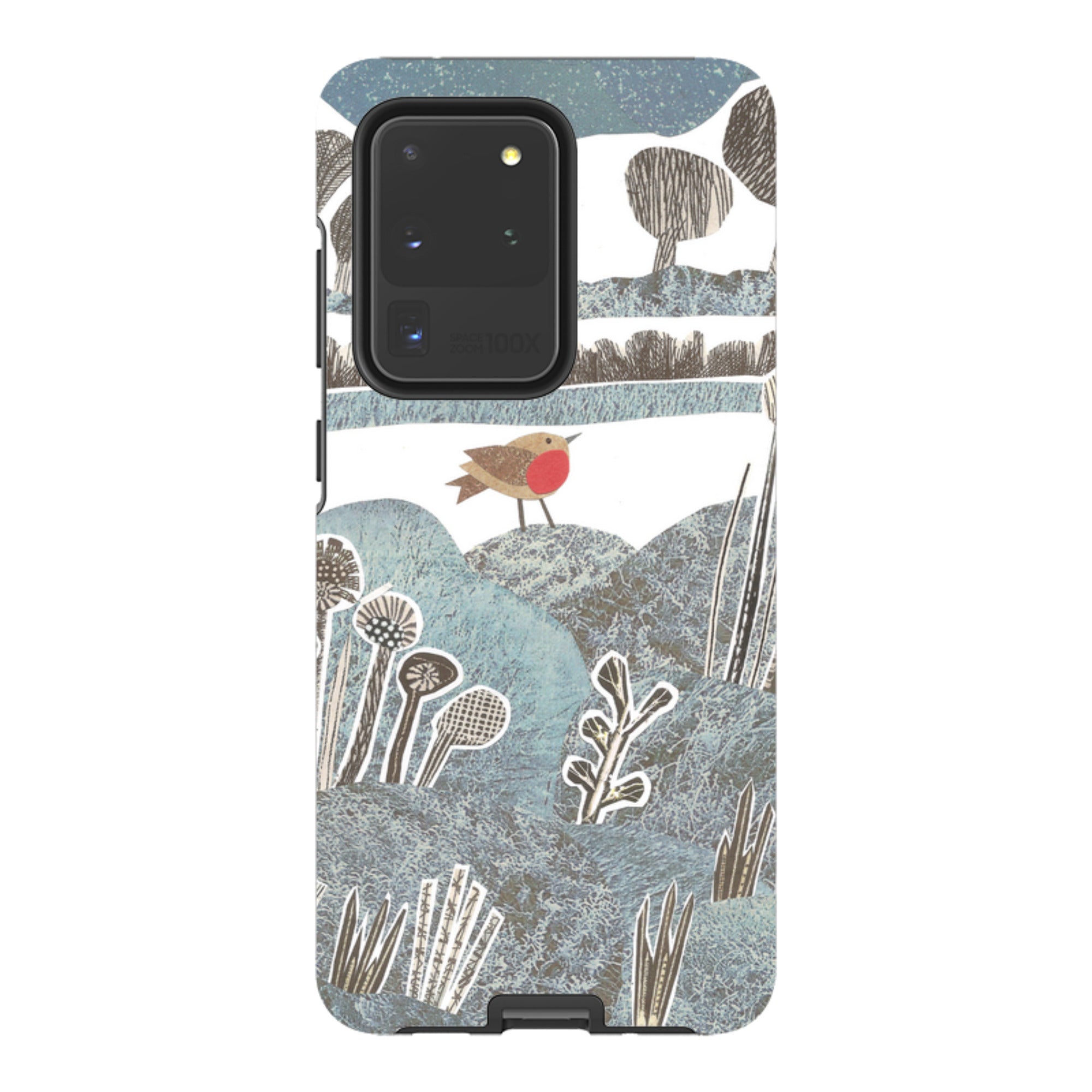 Samsung Tough Case - Frost Robin By Jane Robbins