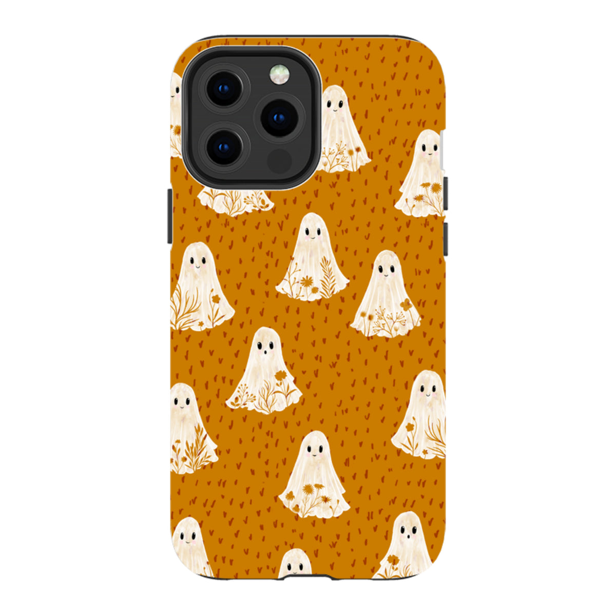 iPhone Tough Case - Floral Ghosts - Spice By Katherine Quinn