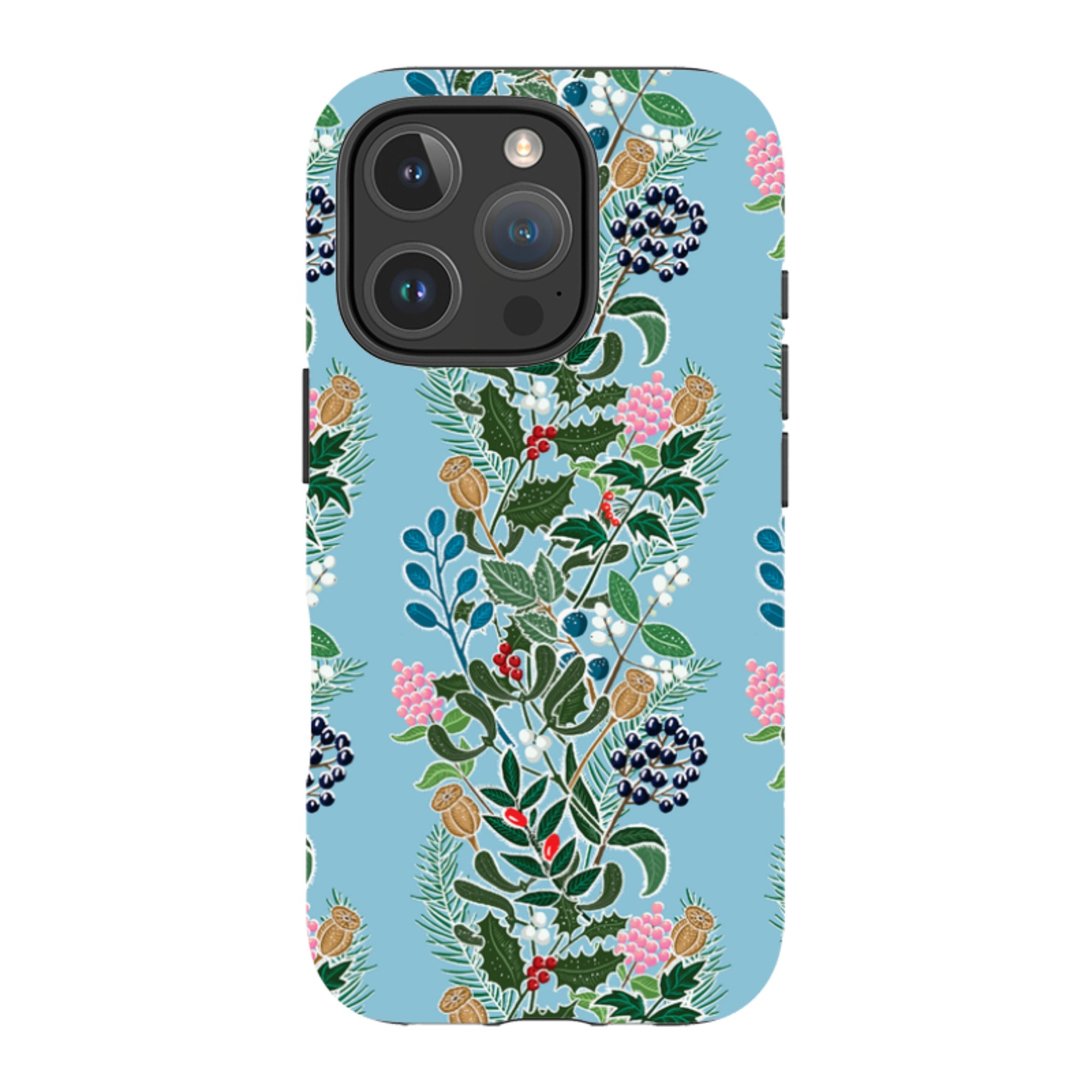 iPhone Tough Case - Winter Hedge-2 By kate Heiss