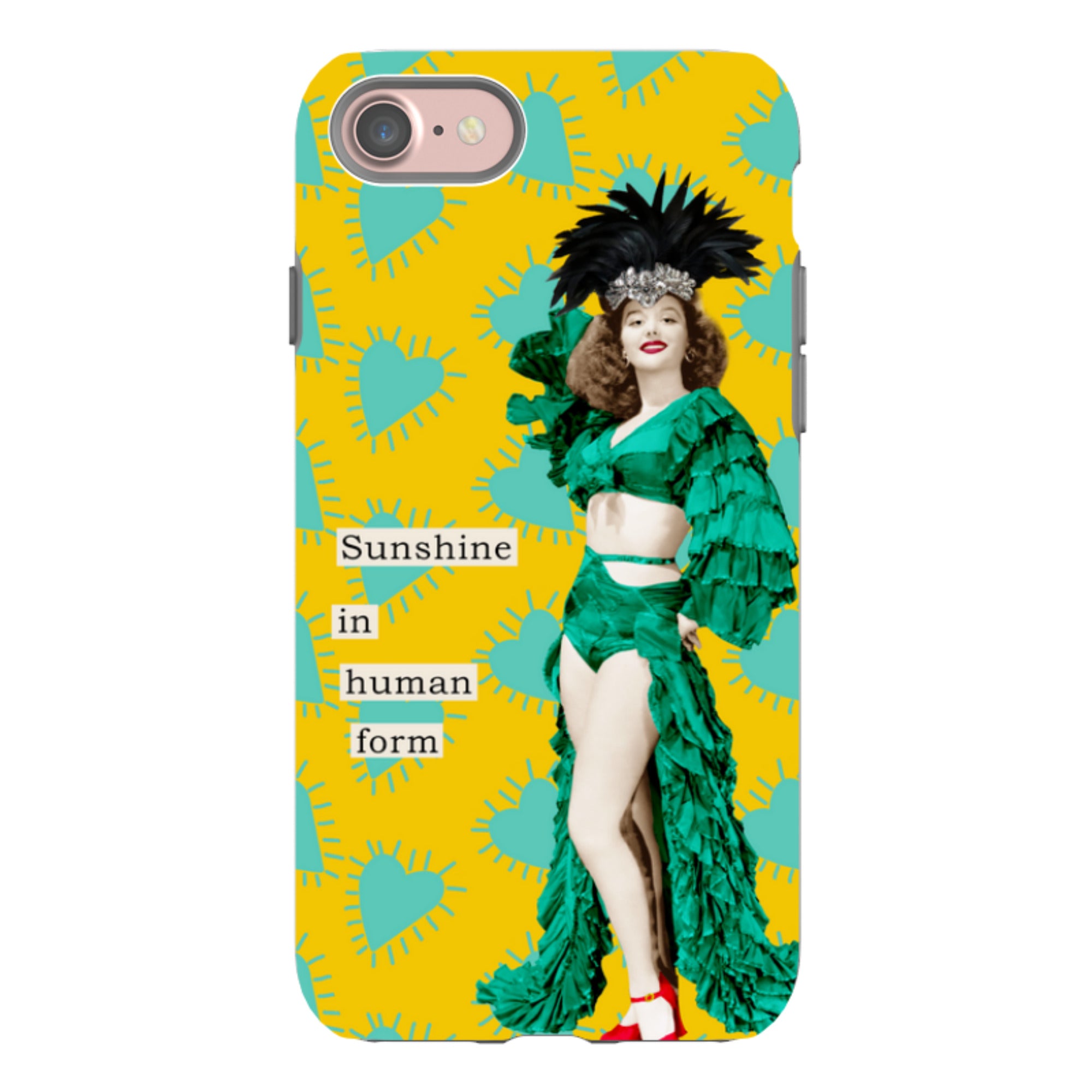 iPhone Tough Case - Sunshine In Human Form By Clare Jordan