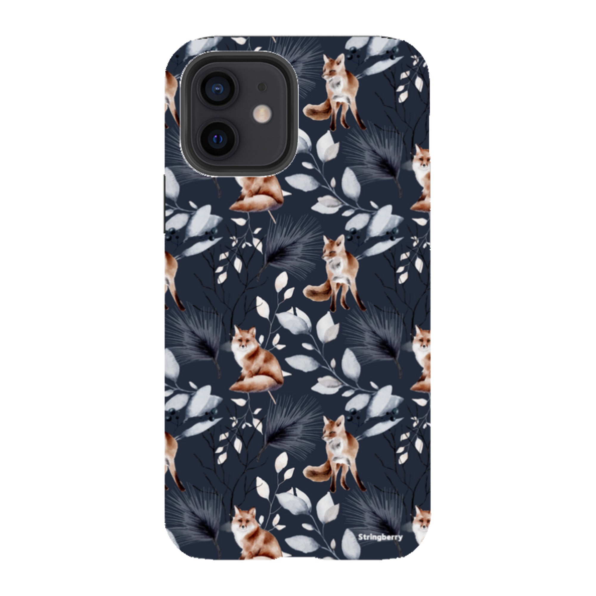 iPhone Tough Case - Foxy Xmas