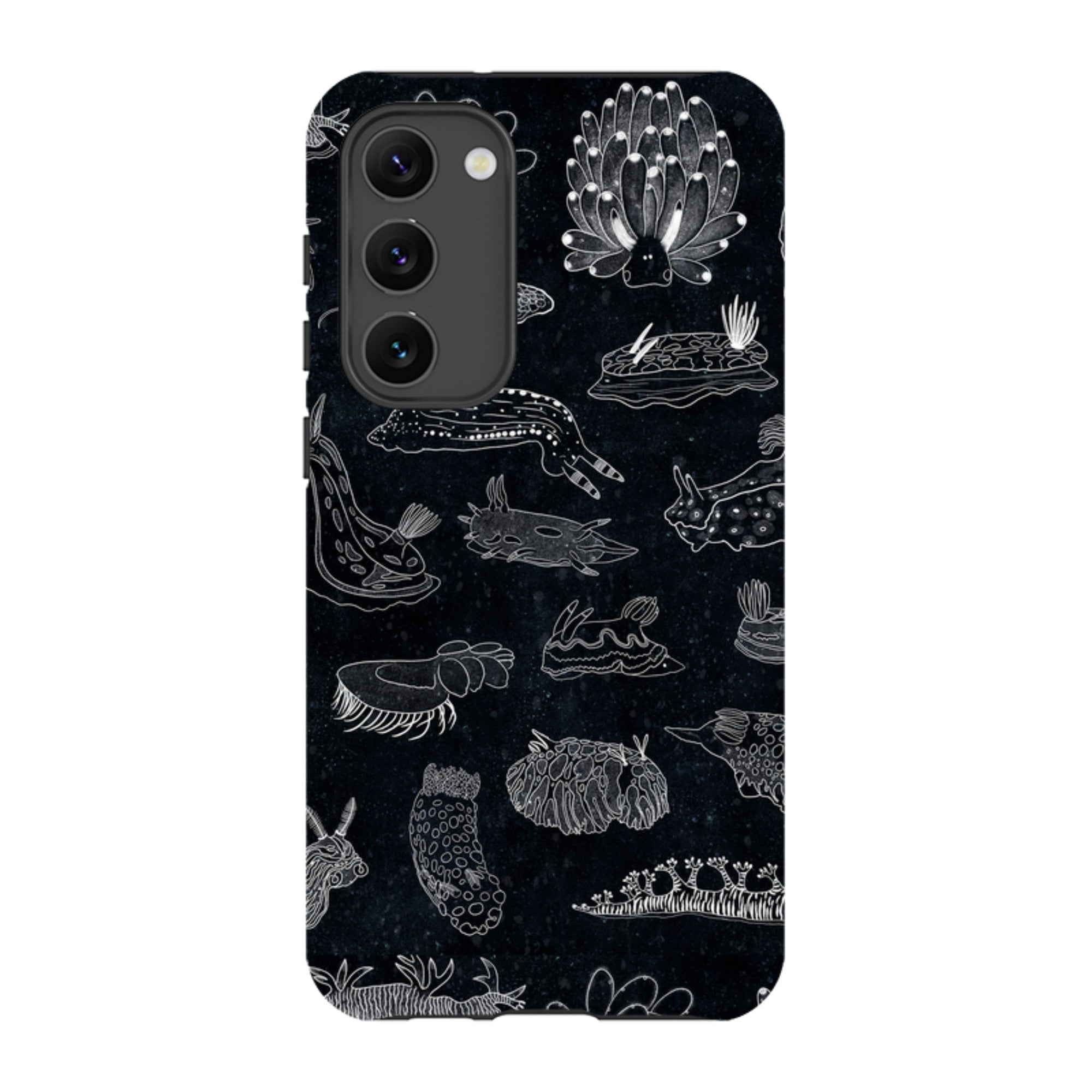 Samsung Tough Case - Nudibranch Line Drawing By Katherine Quinn