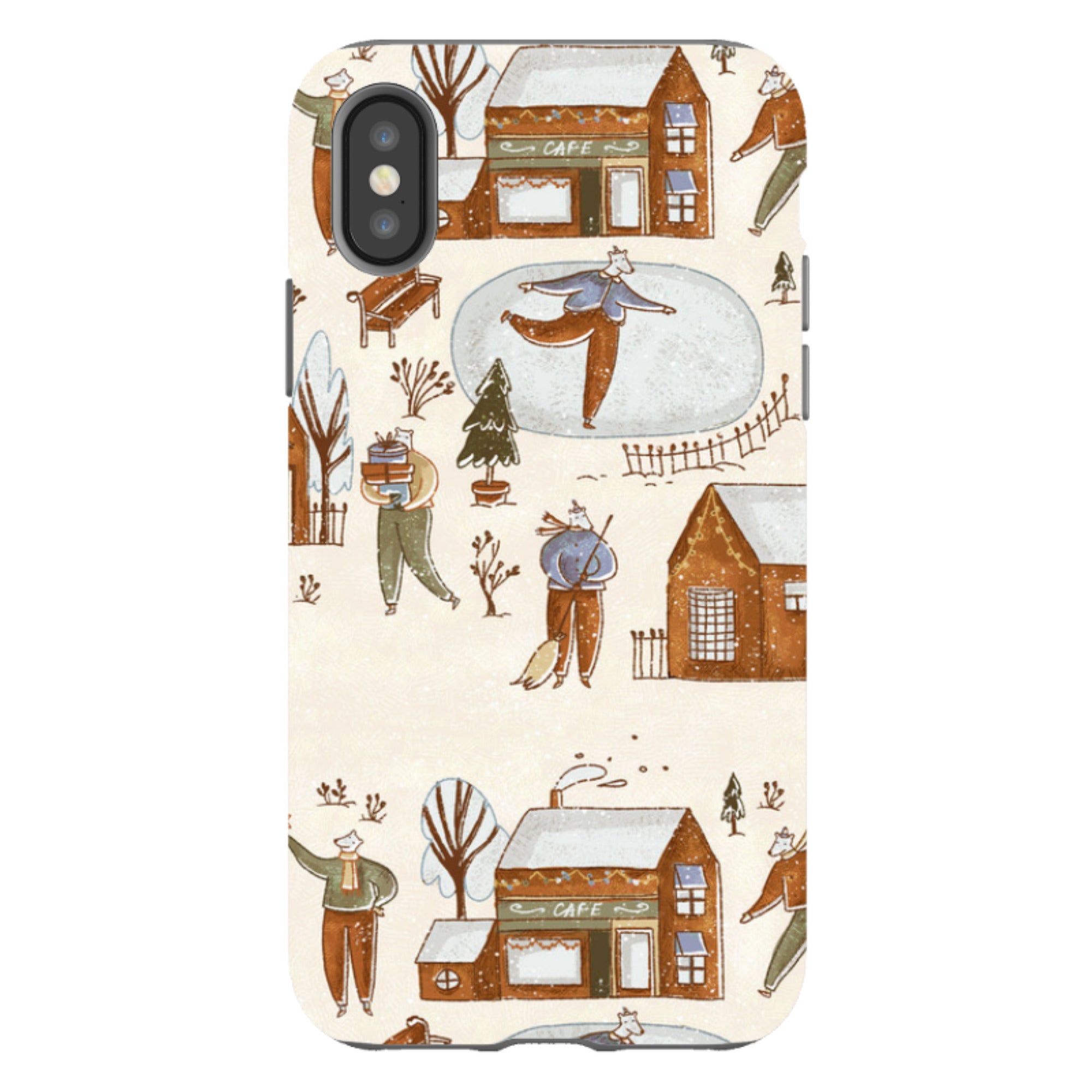 iPhone Tough Case - Winter Life