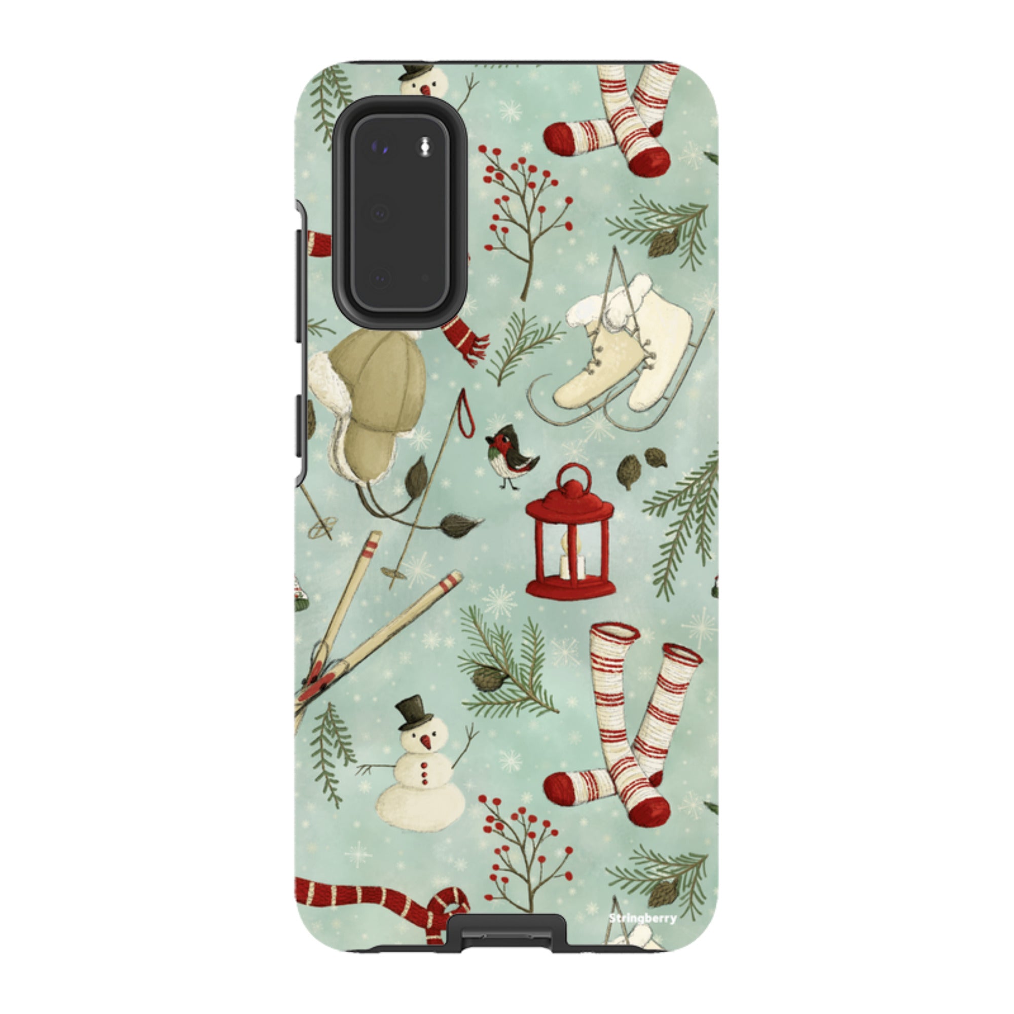 Samsung Tough Case - Winter Pattern By Maja Lindberg