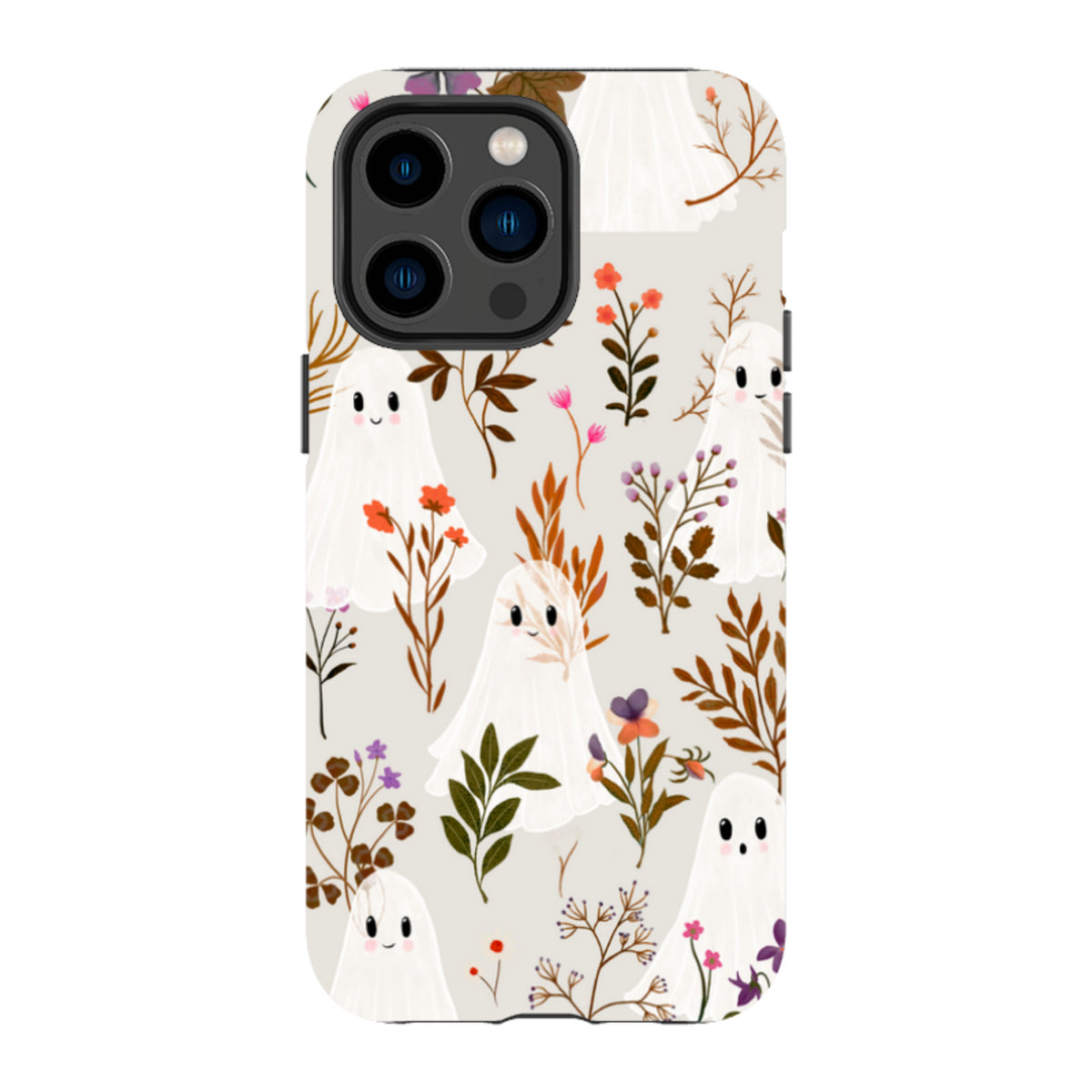 iPhone Tough Case - Ghost in the Garden - Stone By Katherine Quinn