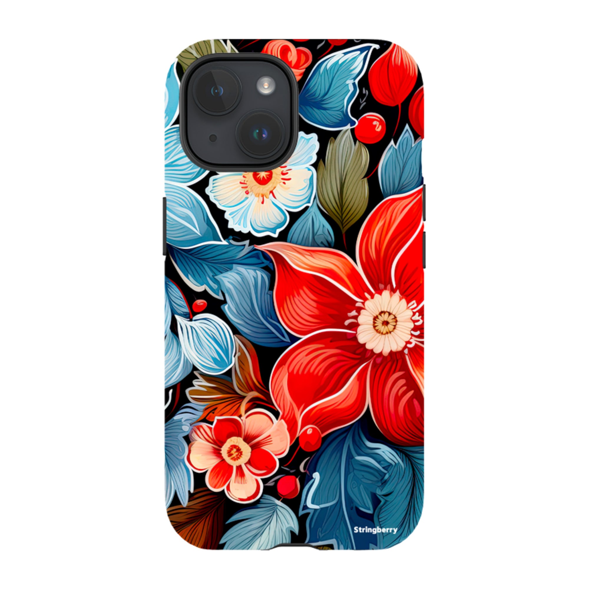 iPhone Tough Case - Red Bells