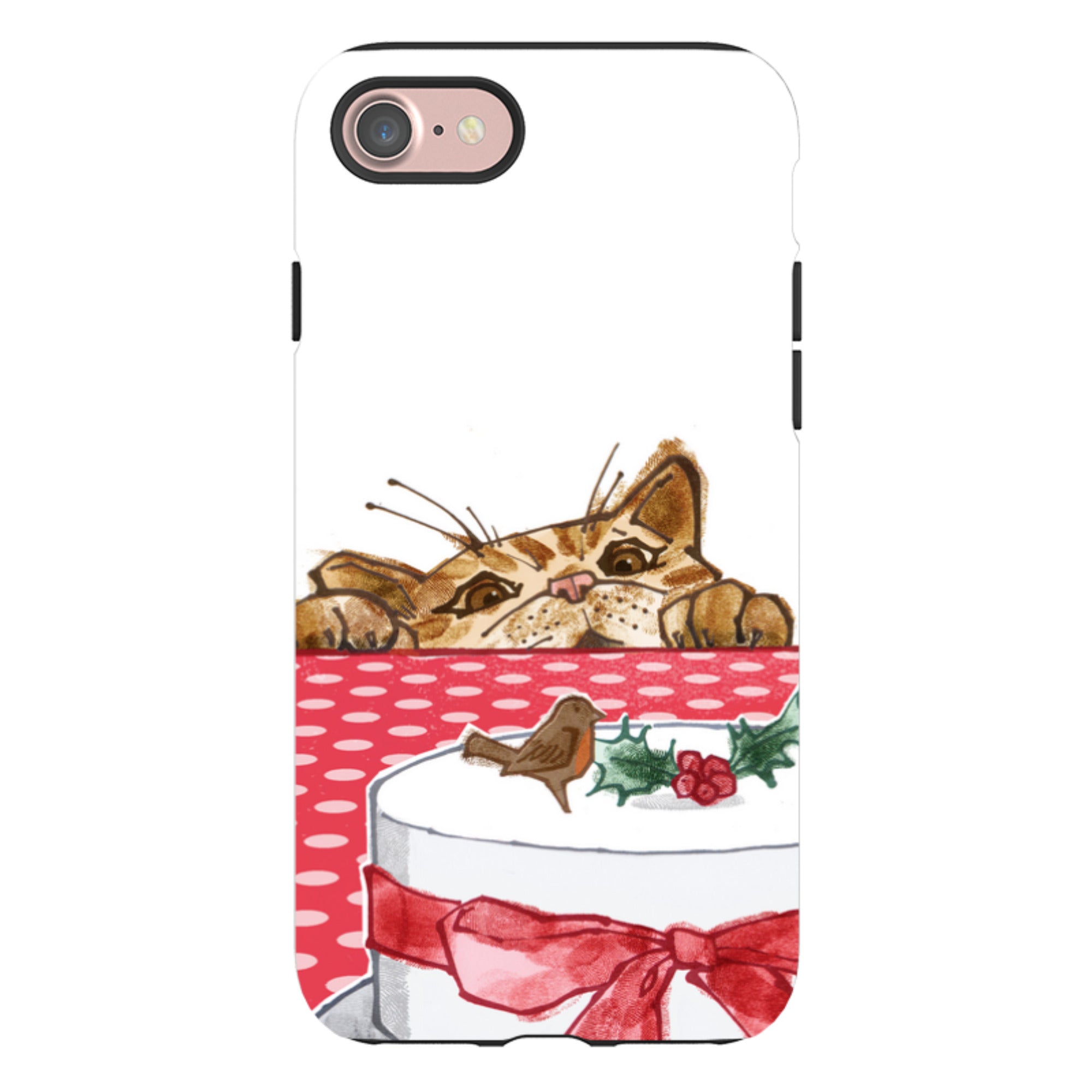 iPhone Tough Case - Cake Cat By Liane Payne