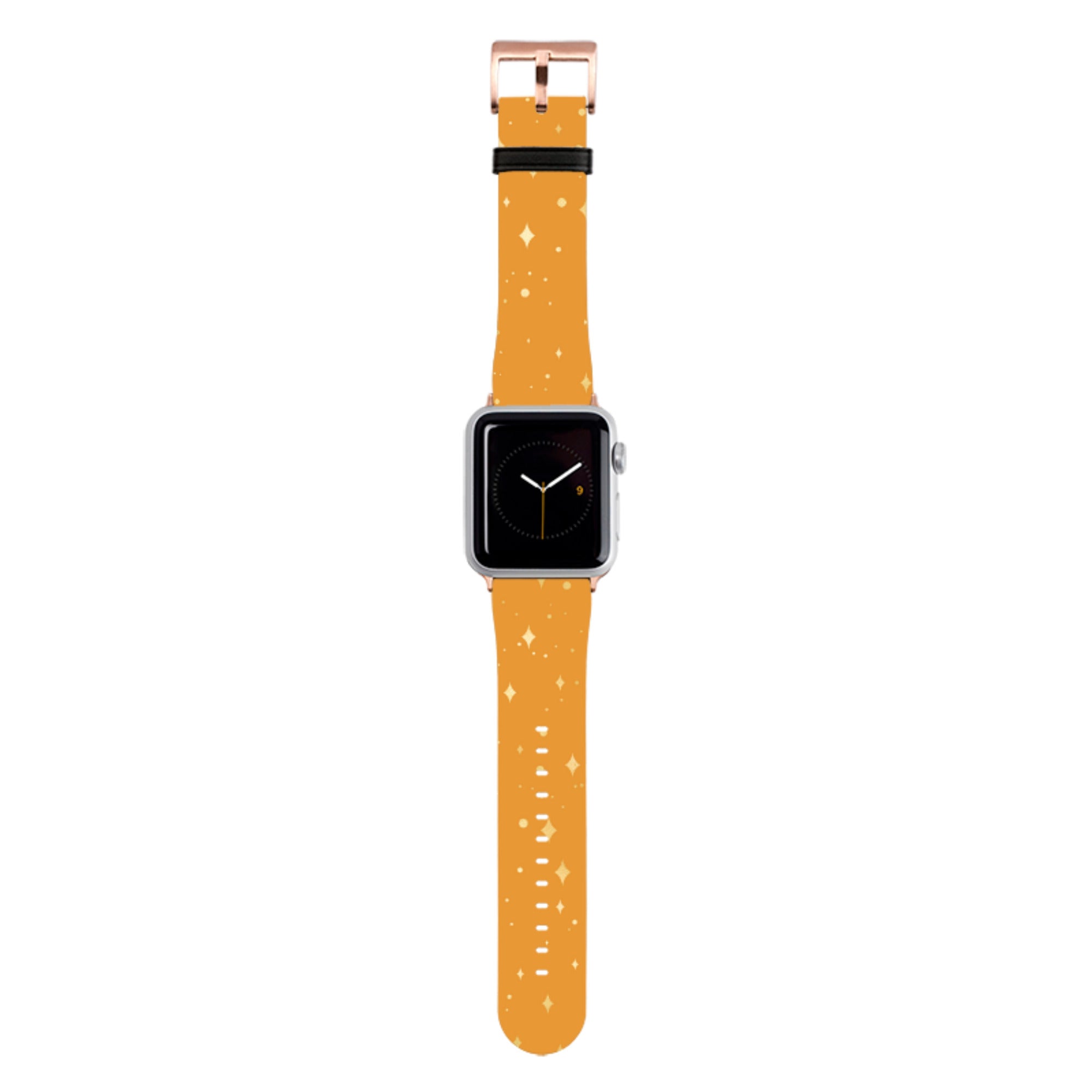 Orange Cosmos Apple Watch Strap