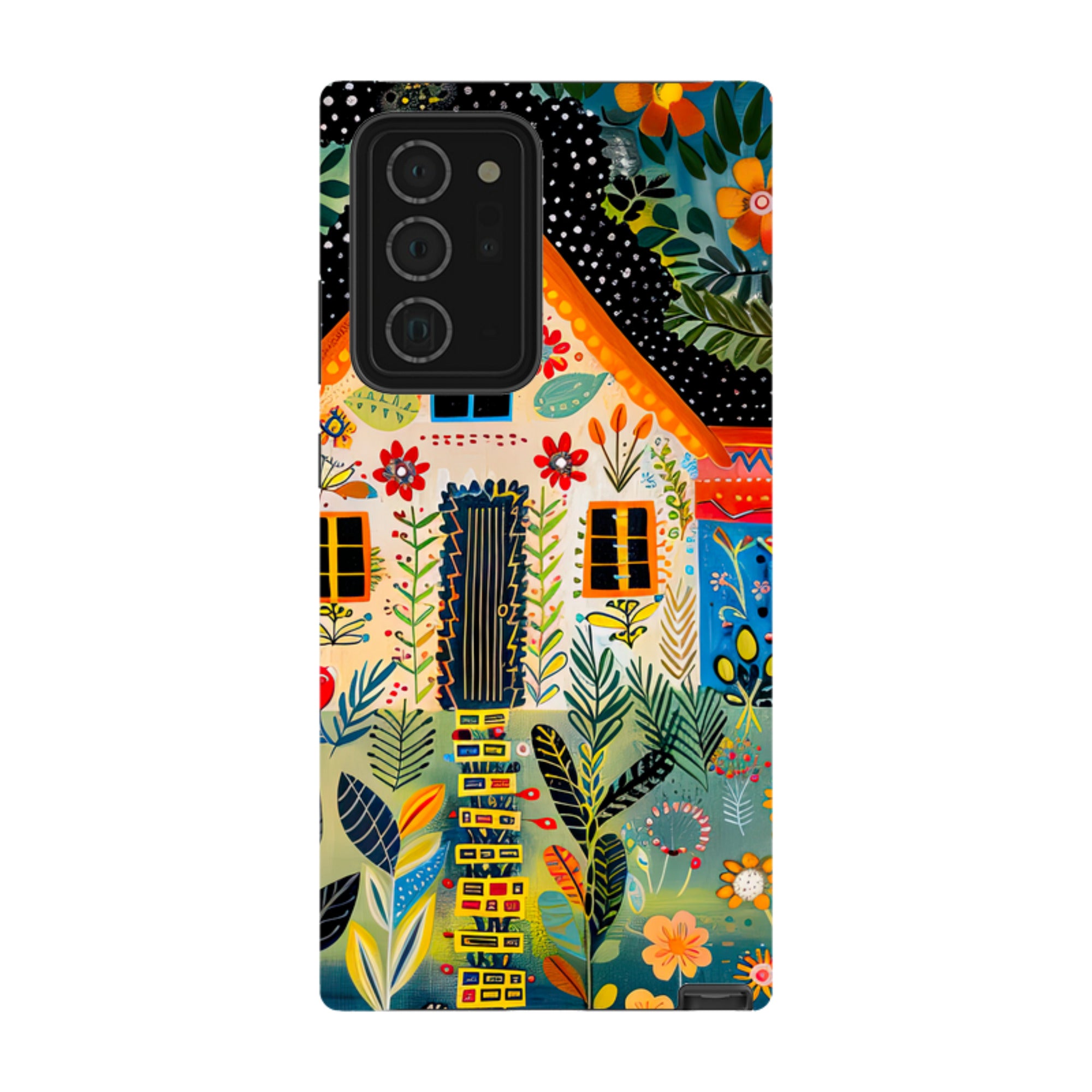 Samsung Tough Case - Folk Art House II