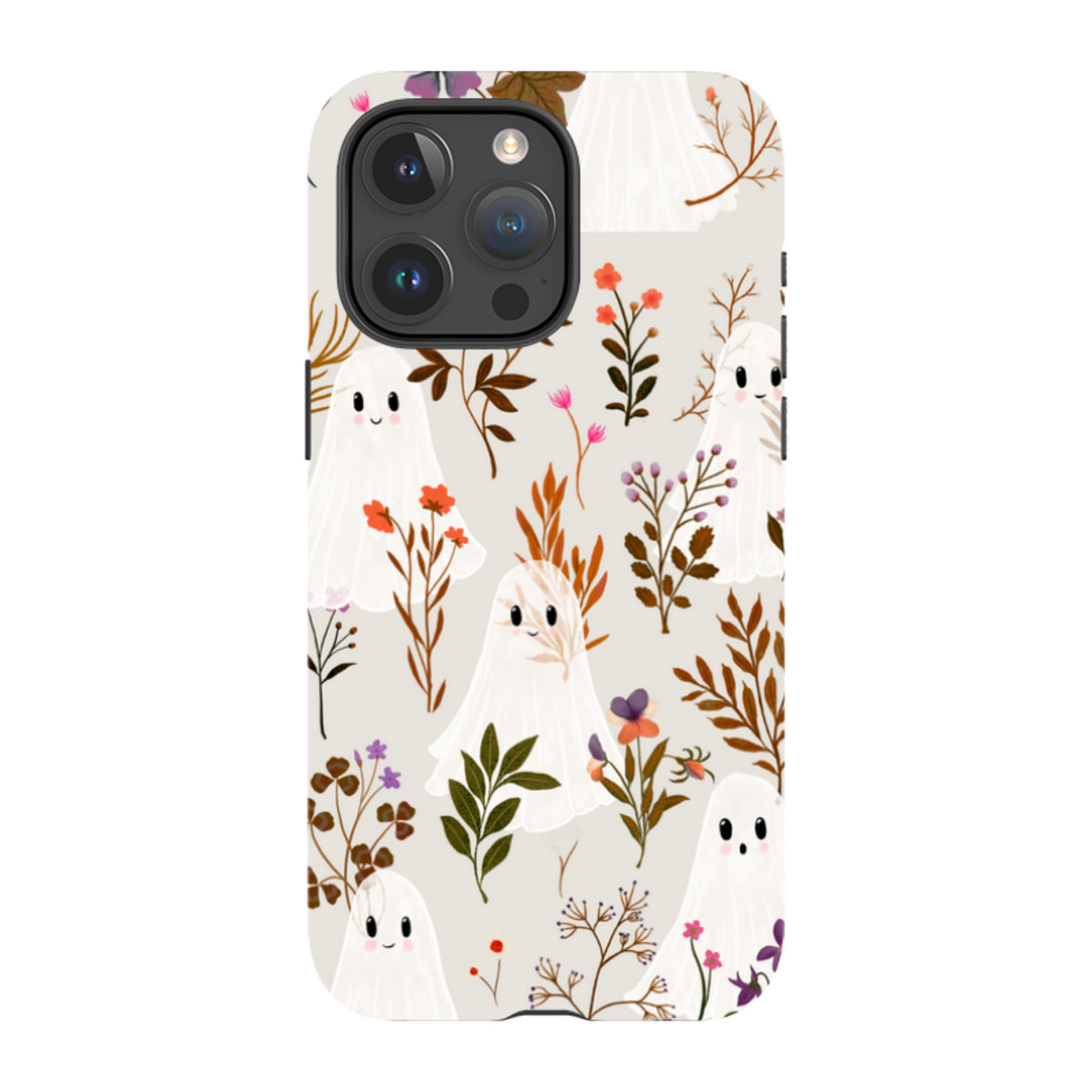 iPhone Tough Case - Ghost in the Garden - Stone By Katherine Quinn