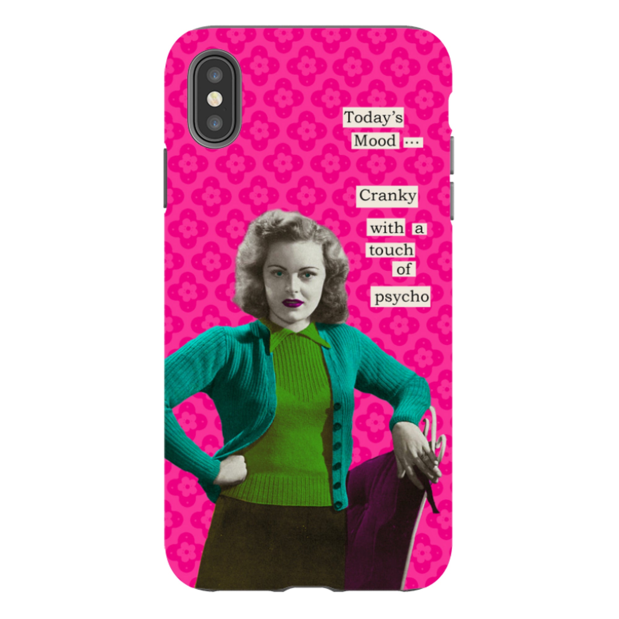 iPhone Tough Case - Todays Mood By Clare Jordan