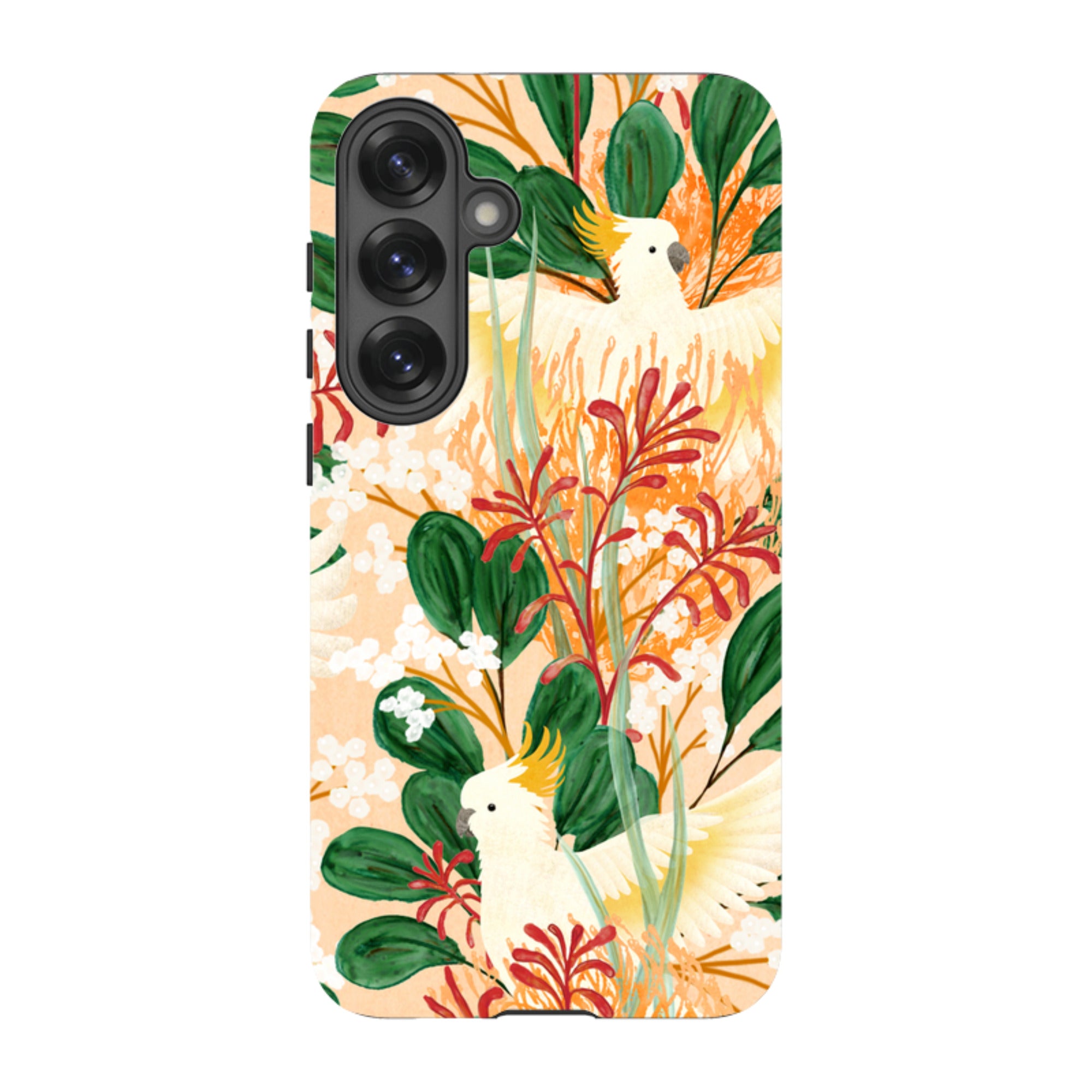 Samsung Tough Case - Cockatoo By Katherine Quinn