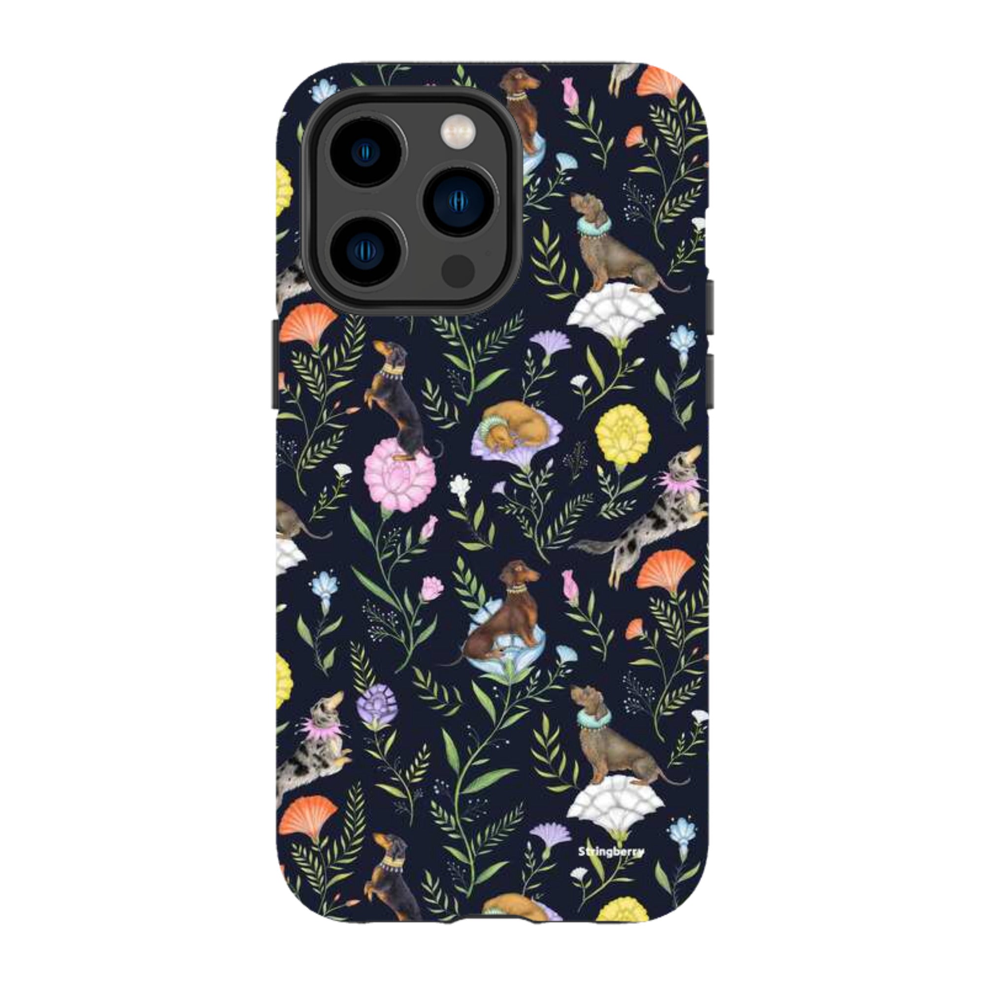 iPhone MagSafe Tough Case -  Doxy Day Afternoon Marine By Catherine Rowe