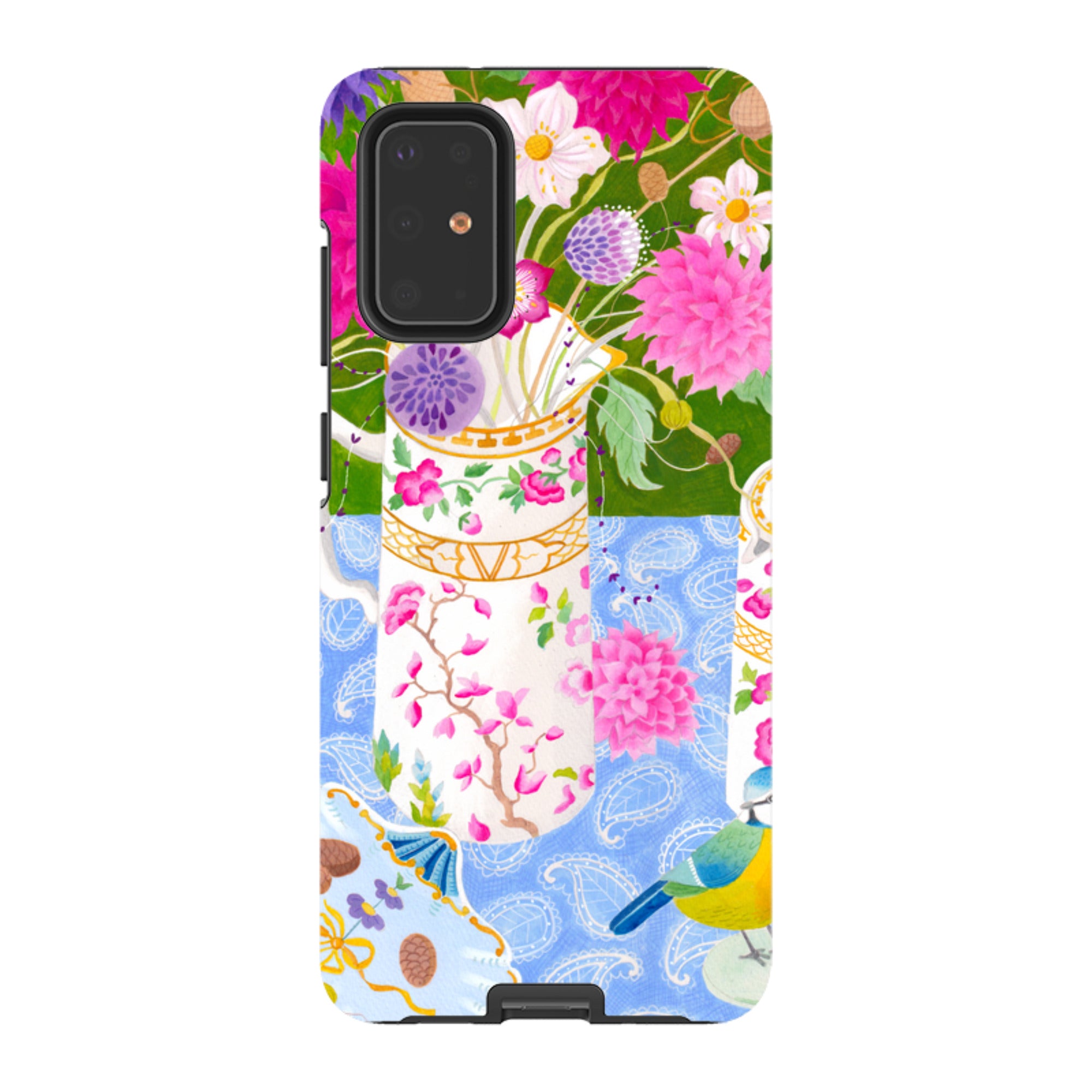 Samsung Tough Case - Dahlias By Bex Parkin