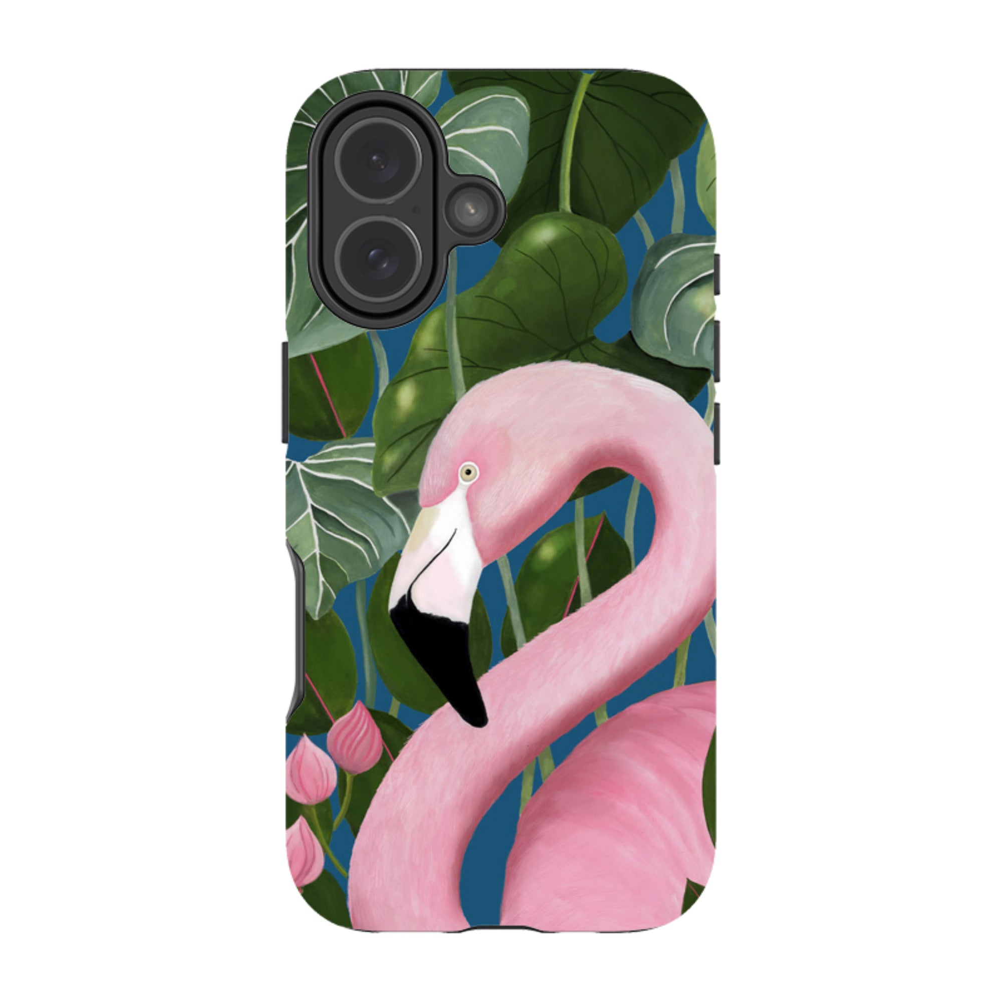 iPhone Tough Case - Flamingo By Bex Parkin