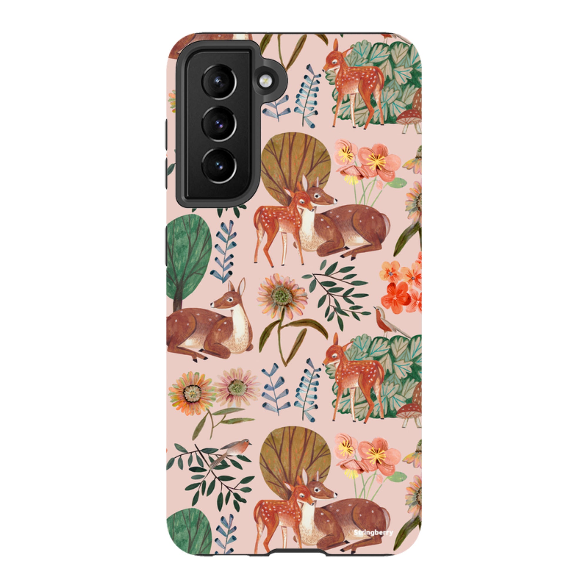 Samsung Tough Case - Deer Pattern By Caroline Bonne Muller