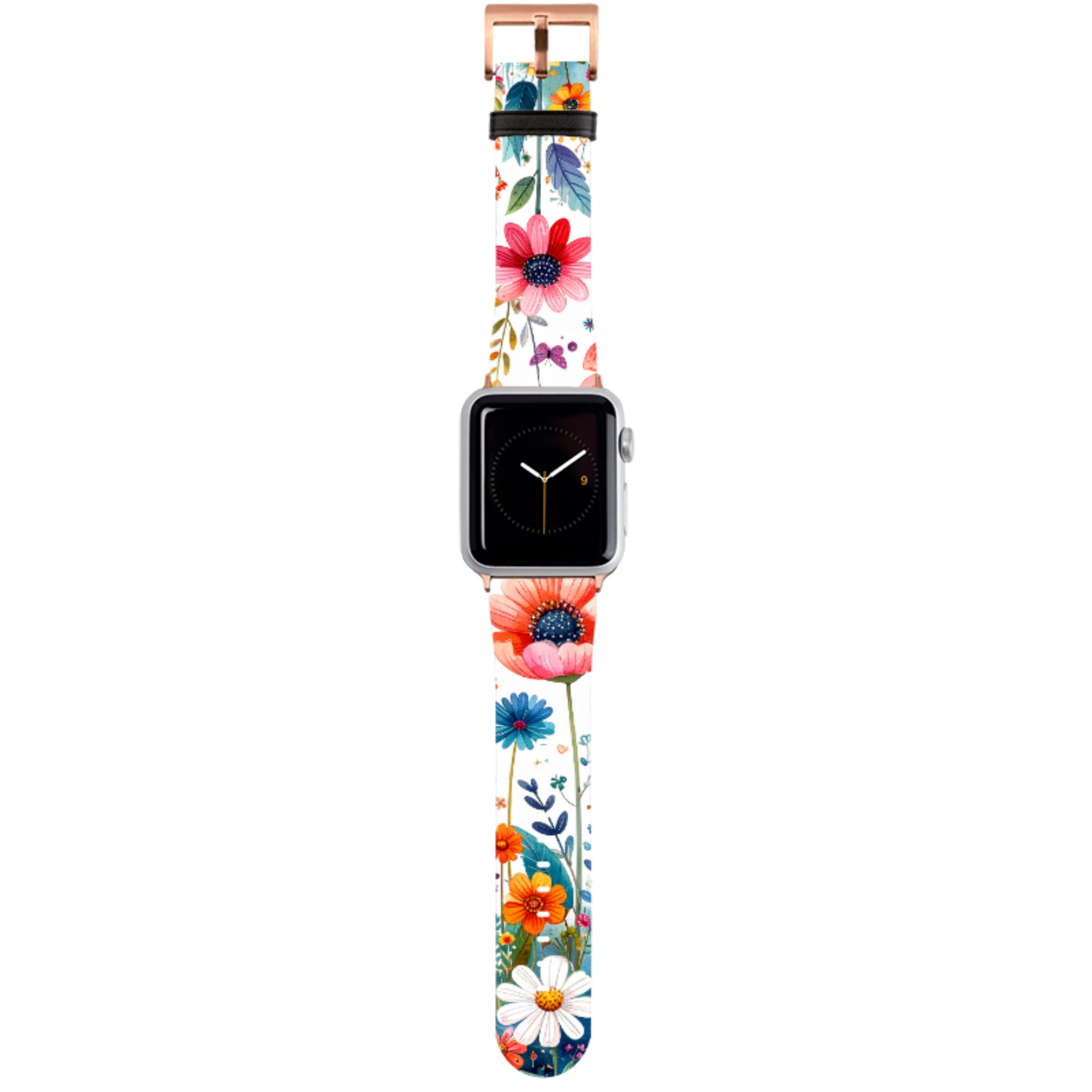 Field Floral Apple Watch Strap