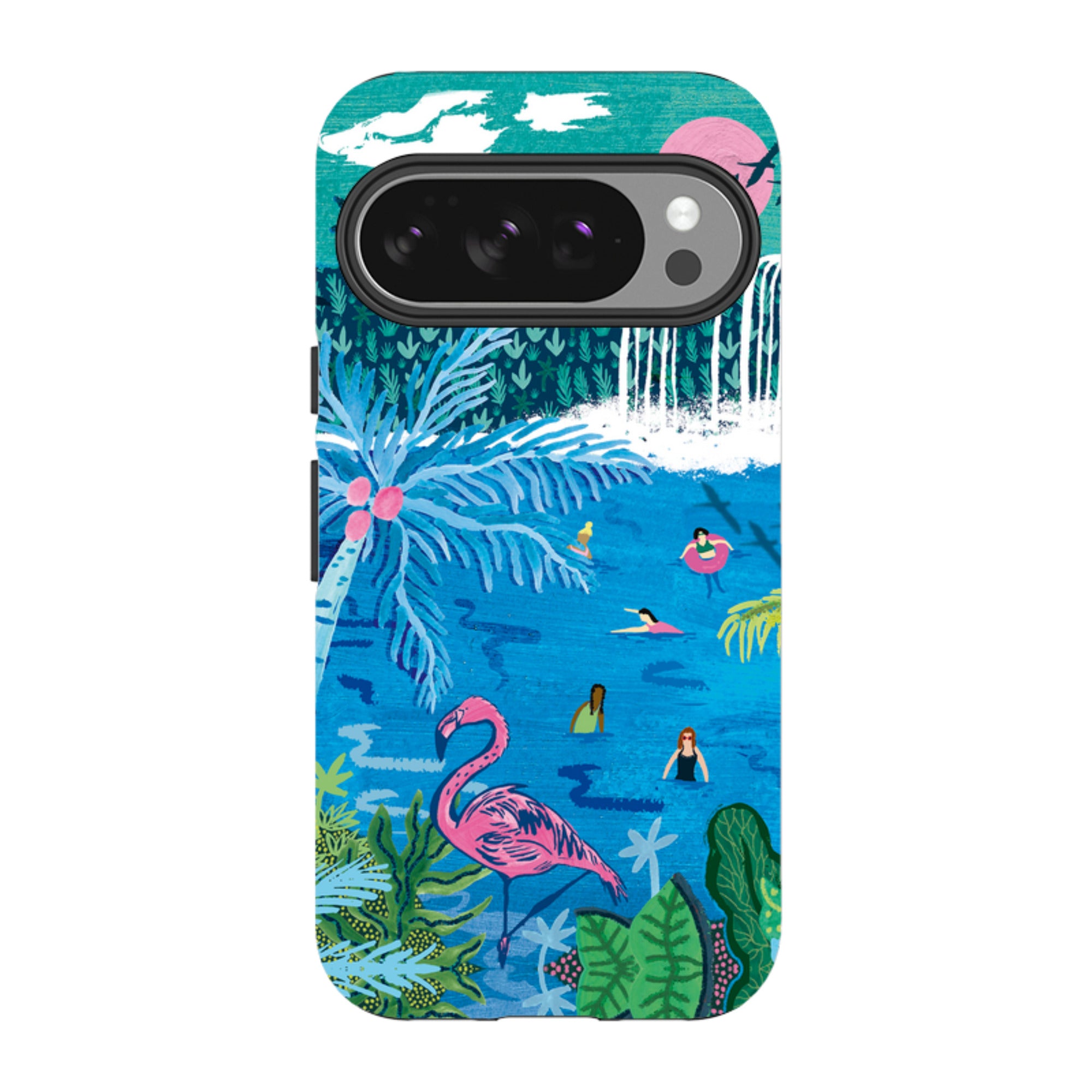 Google Tough Case - Palm Pool By Emma Frances Grant