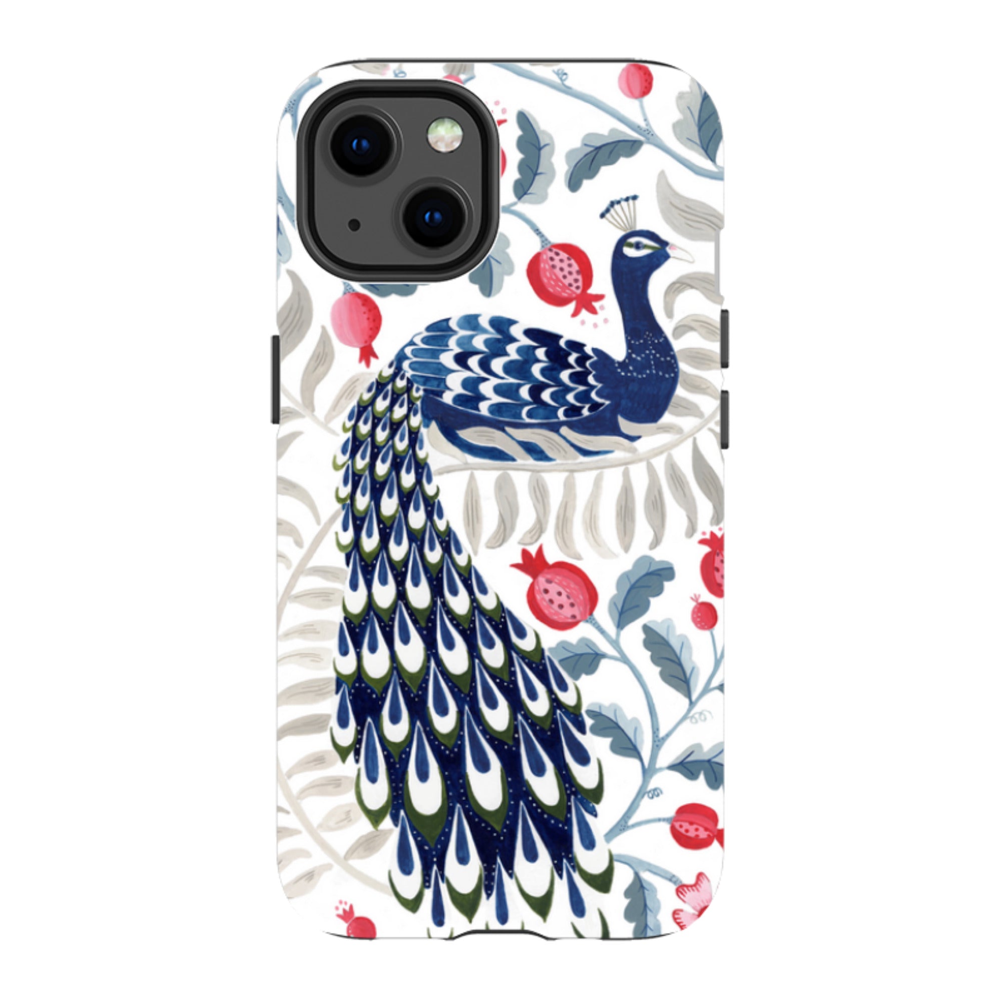 iPhone Tough Case - Peacock By Bex Parkin