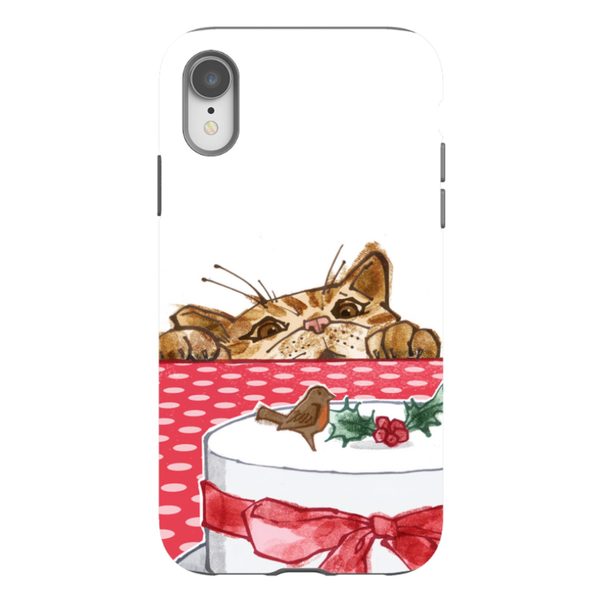 iPhone Tough Case - Cake Cat By Liane Payne